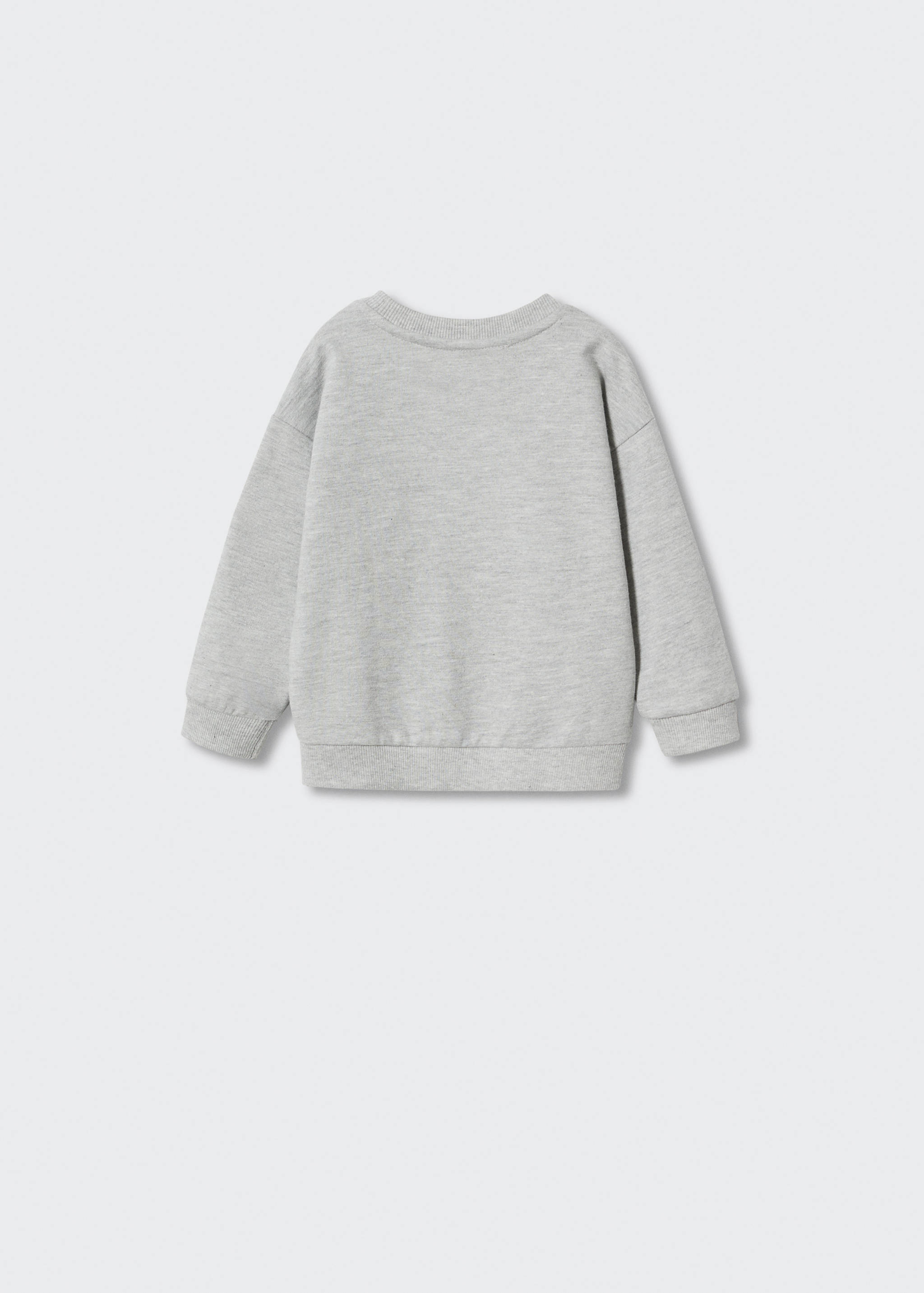 Cotton-blend printed sweatshirt - Reverse of the article