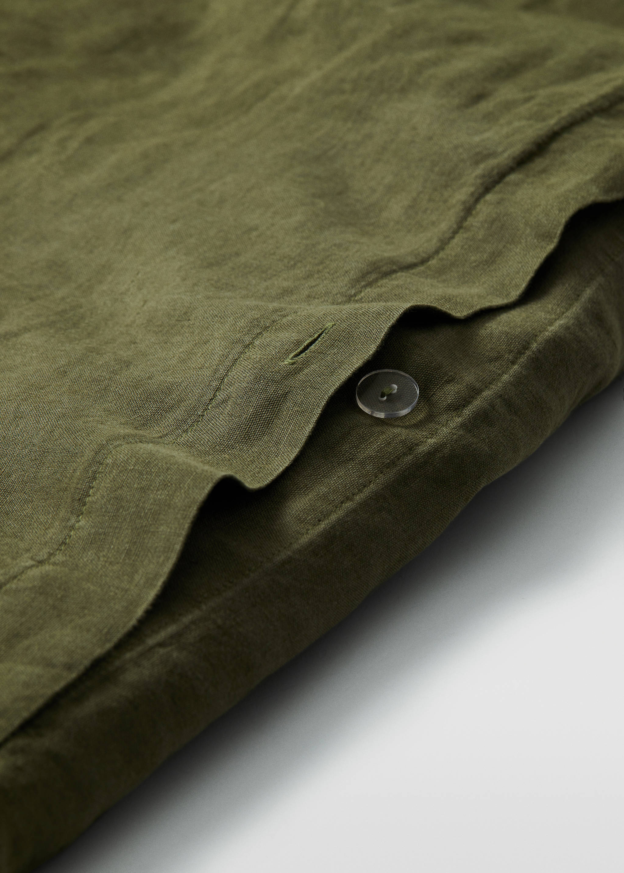 100% linen duvet cover Single bed - Medium plane