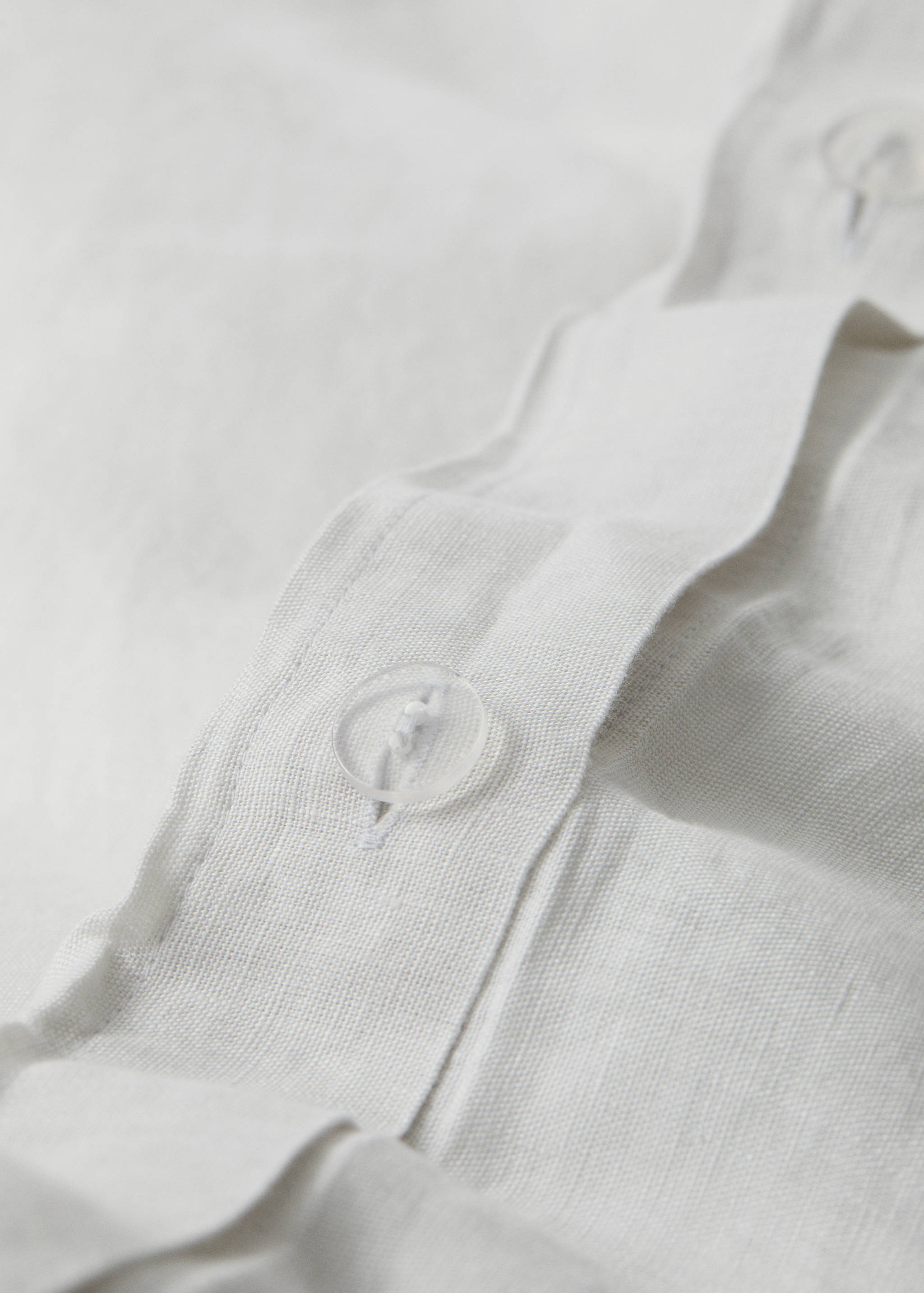 100% linen duvet cover Single bed - Details of the article 3