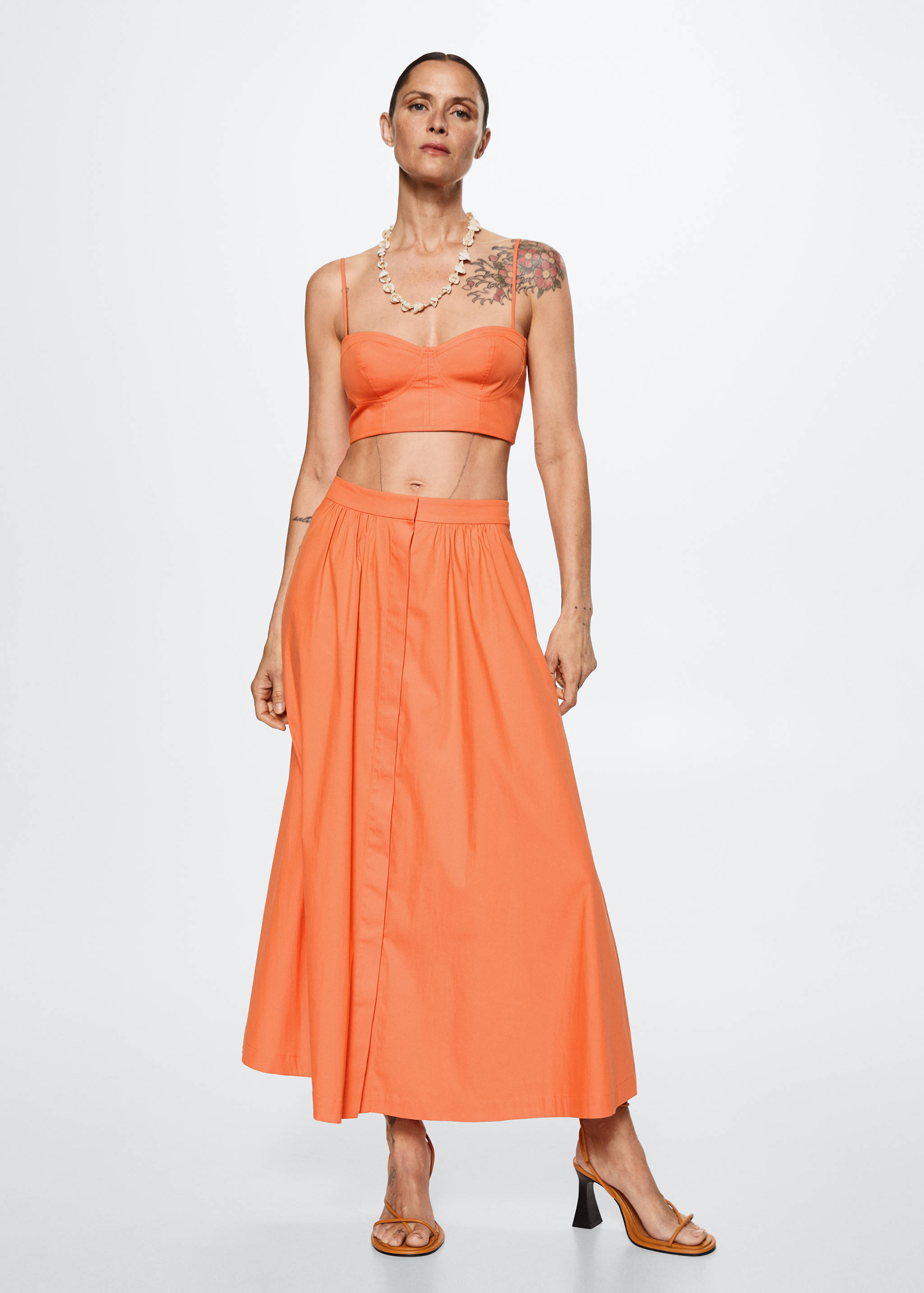 Top crop algodón - Plano general