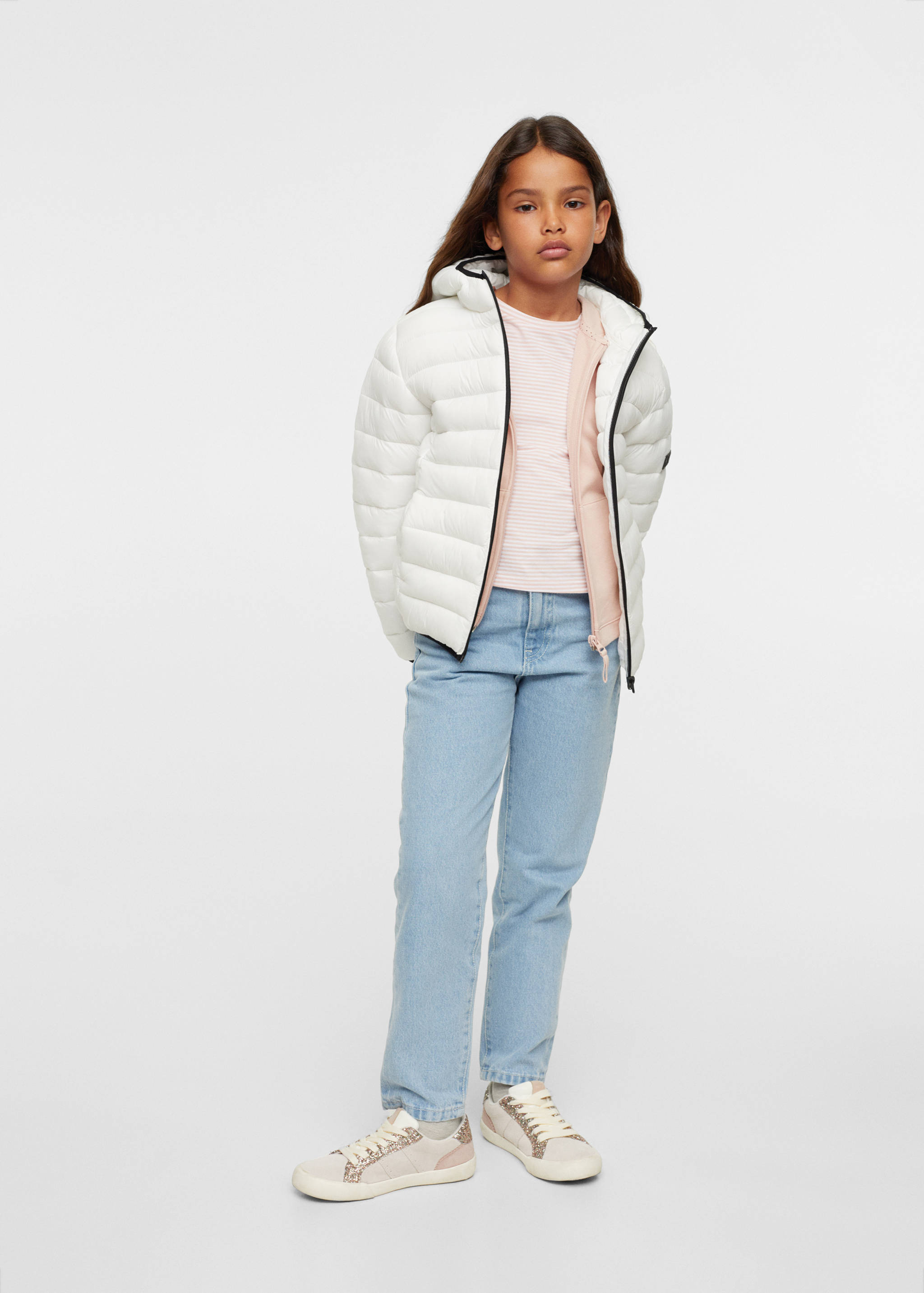 Vattert anorakk med hette - Total bildeutsnitt