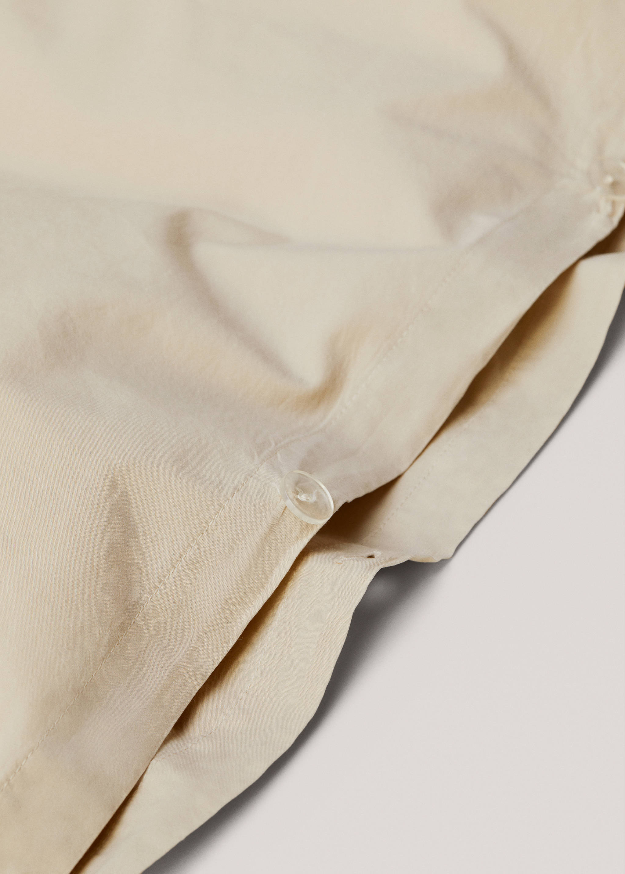 Bettbezug aus gewaschener Baumwolle für 135/140 cm Bett - Mittlere Ansicht