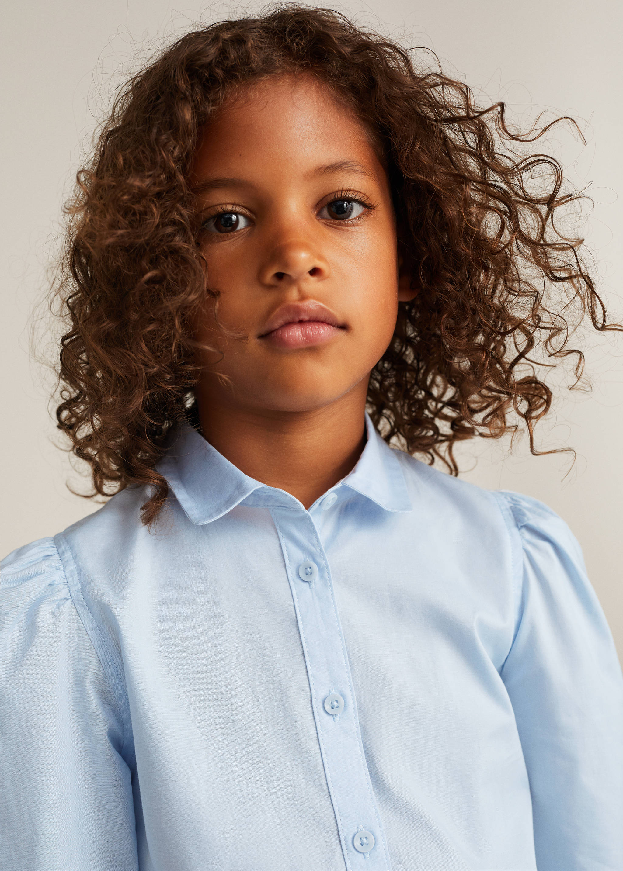 Camisa cotó màniga bollada - Detall de l'article 1