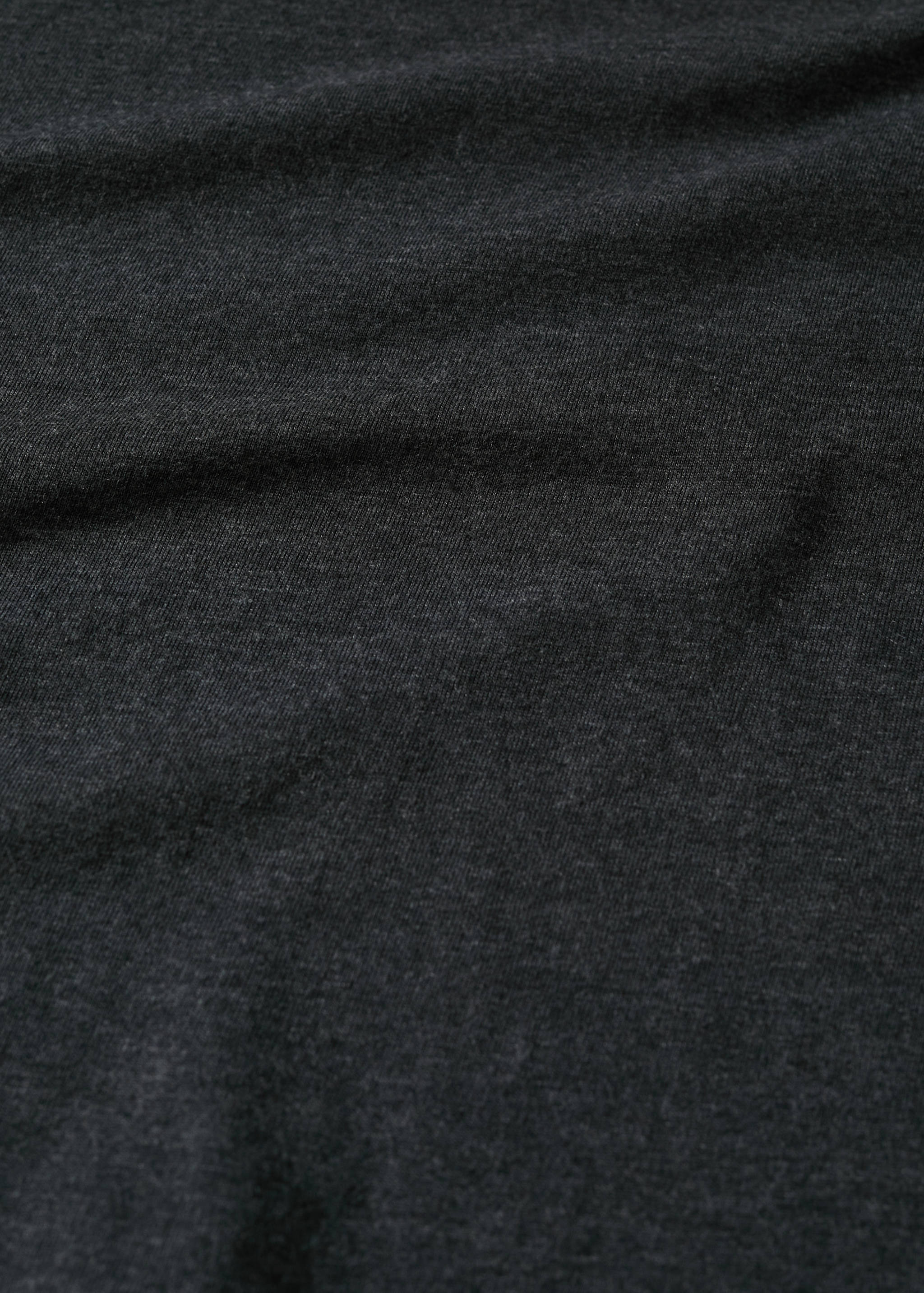 Cotton boat neck t-shirt - Details of the article 8