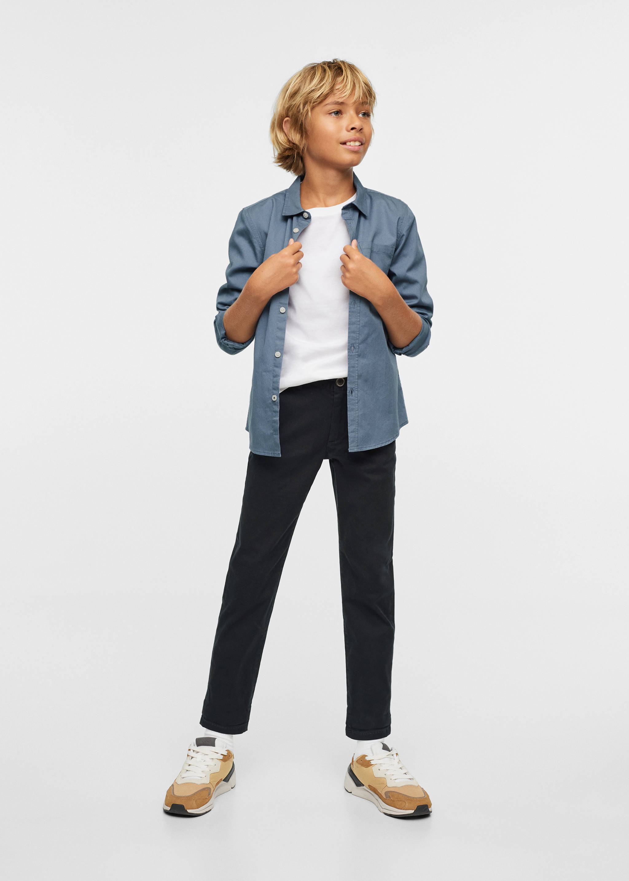 Basic-Baumwollhemd - Allgemeine Ansicht