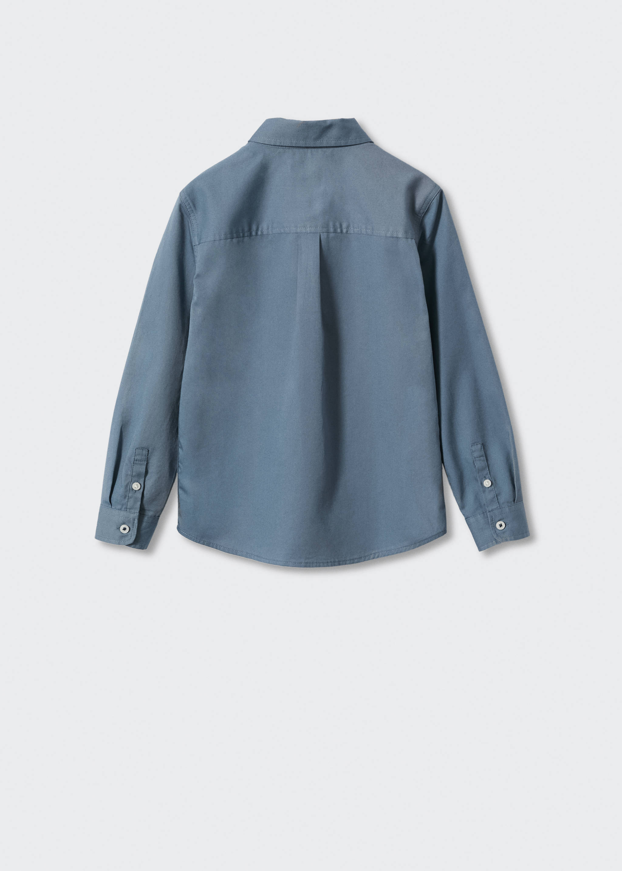 Basic-Baumwollhemd - Rückseite des Artikels