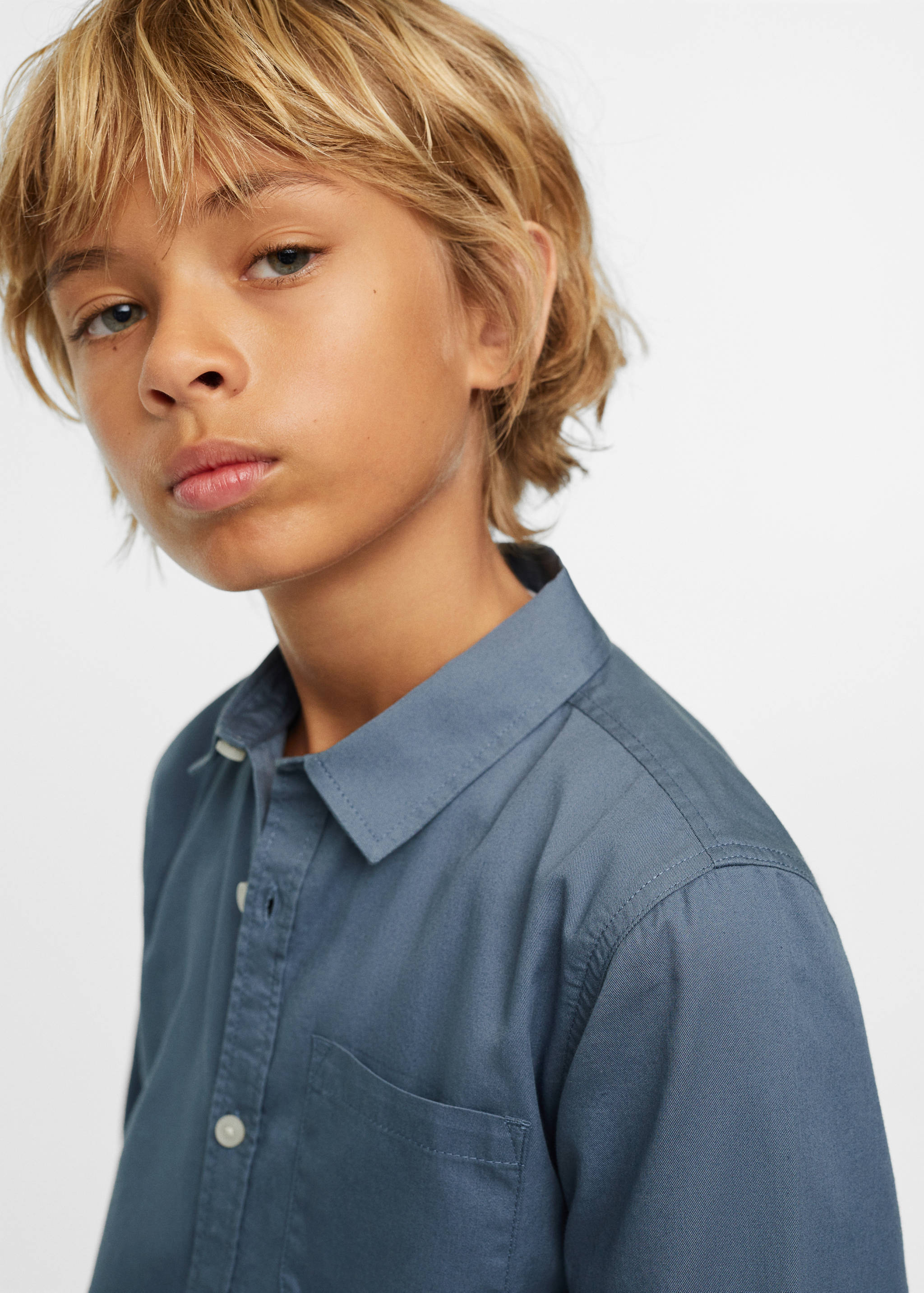 Basic-Baumwollhemd - Detail des Artikels 4