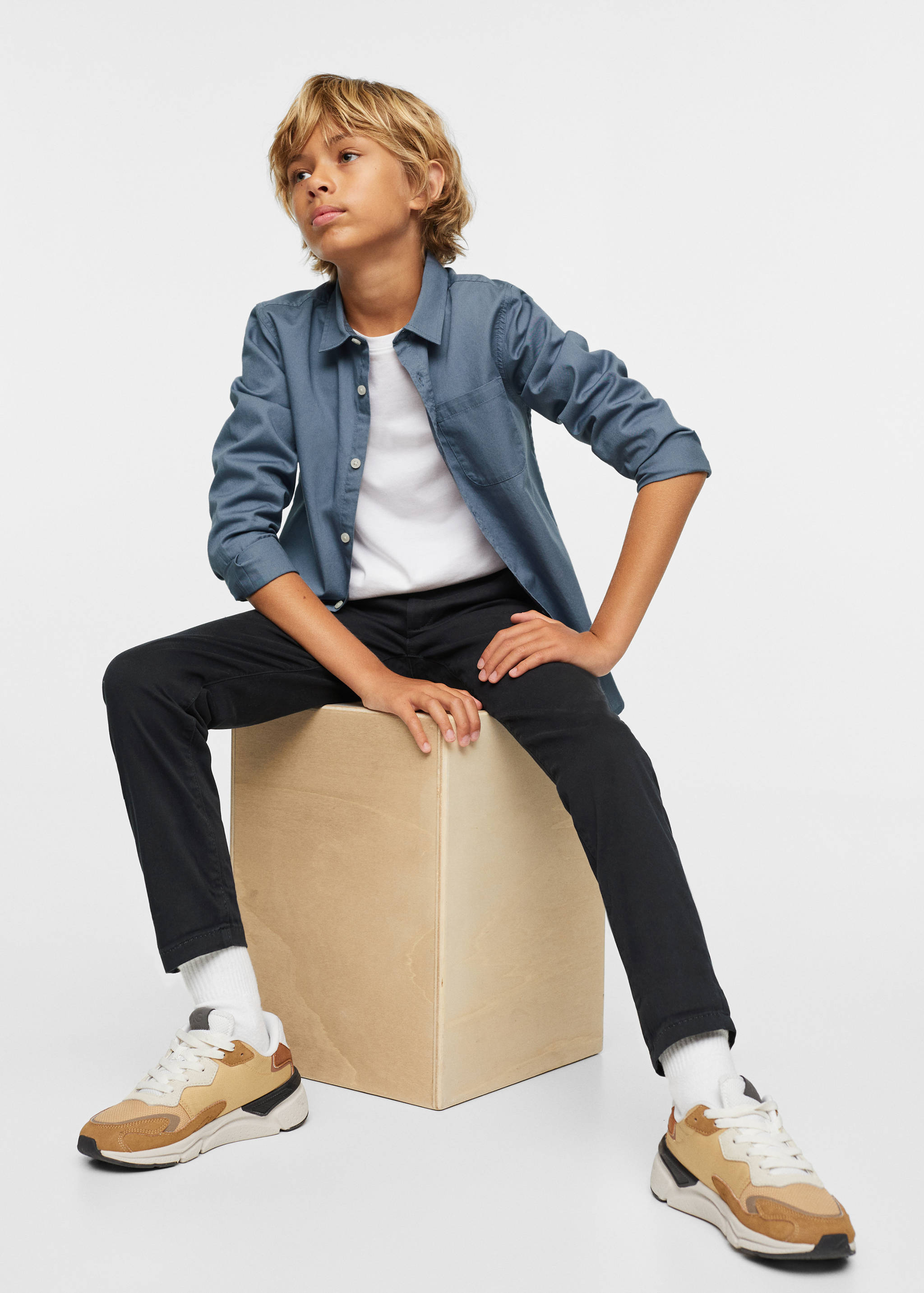 Basic-Baumwollhemd - Detail des Artikels 2