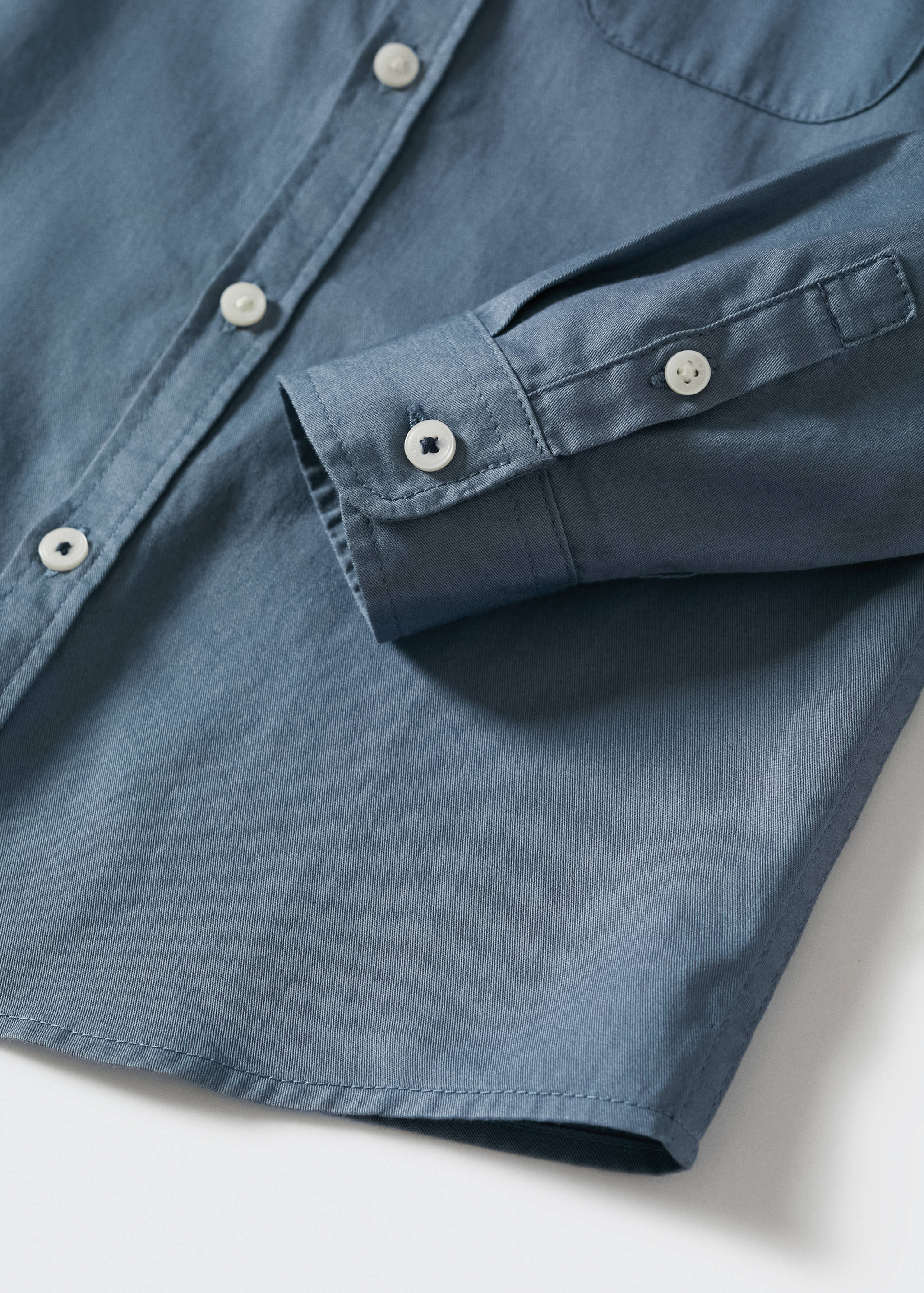 Basic-Baumwollhemd - Detail des Artikels 8
