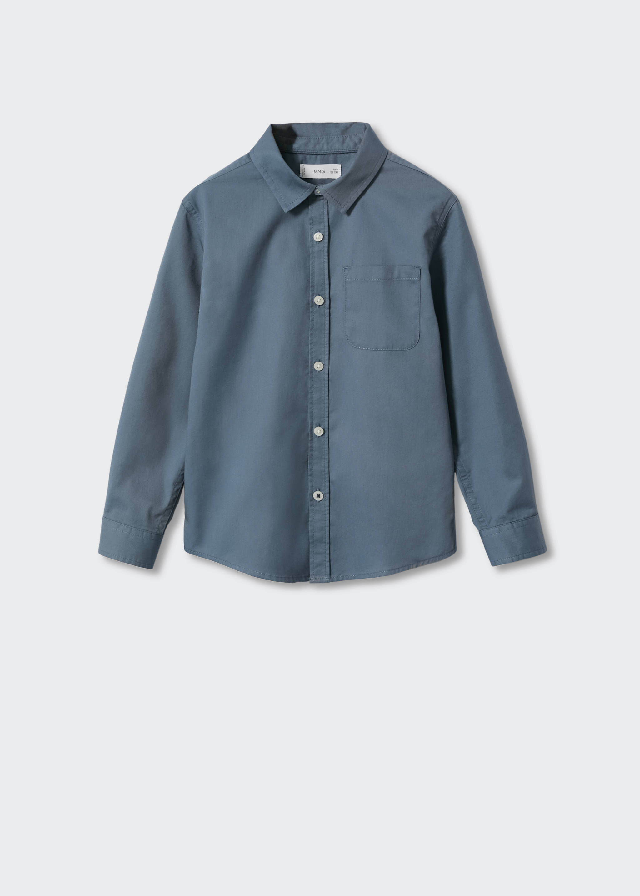 Basic-Baumwollhemd - Artikel ohne Model