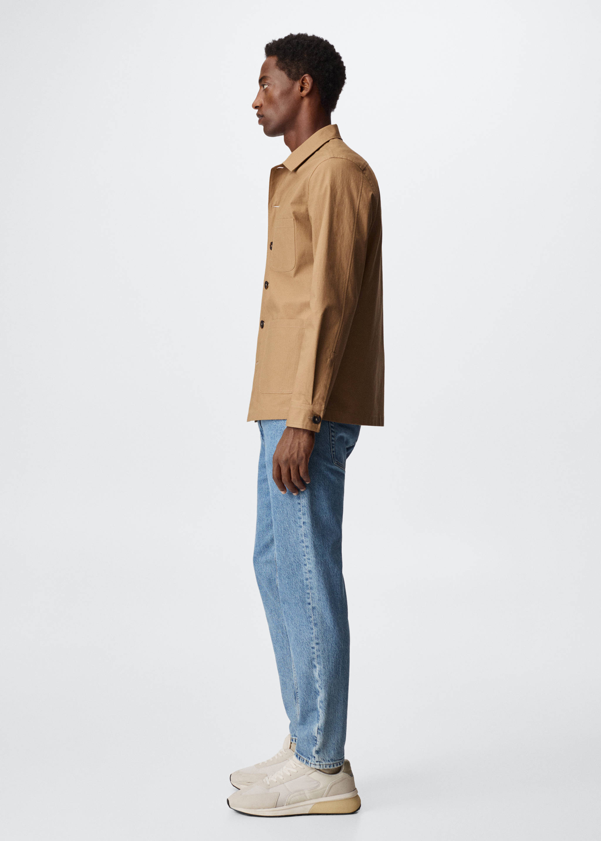 Worker cotton overshirt - Details of the article 6