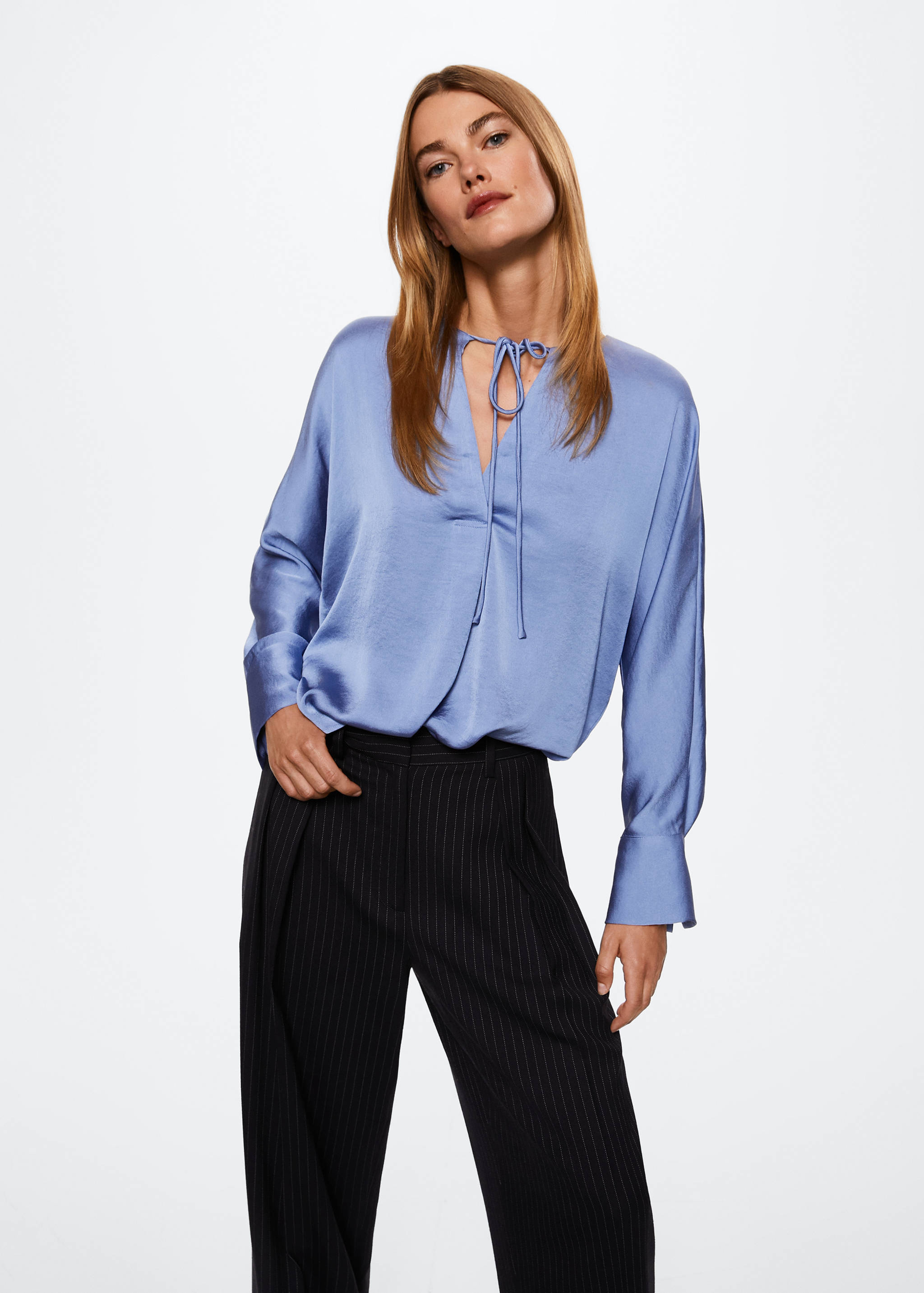 Brusa fluida llaç - Pla mig