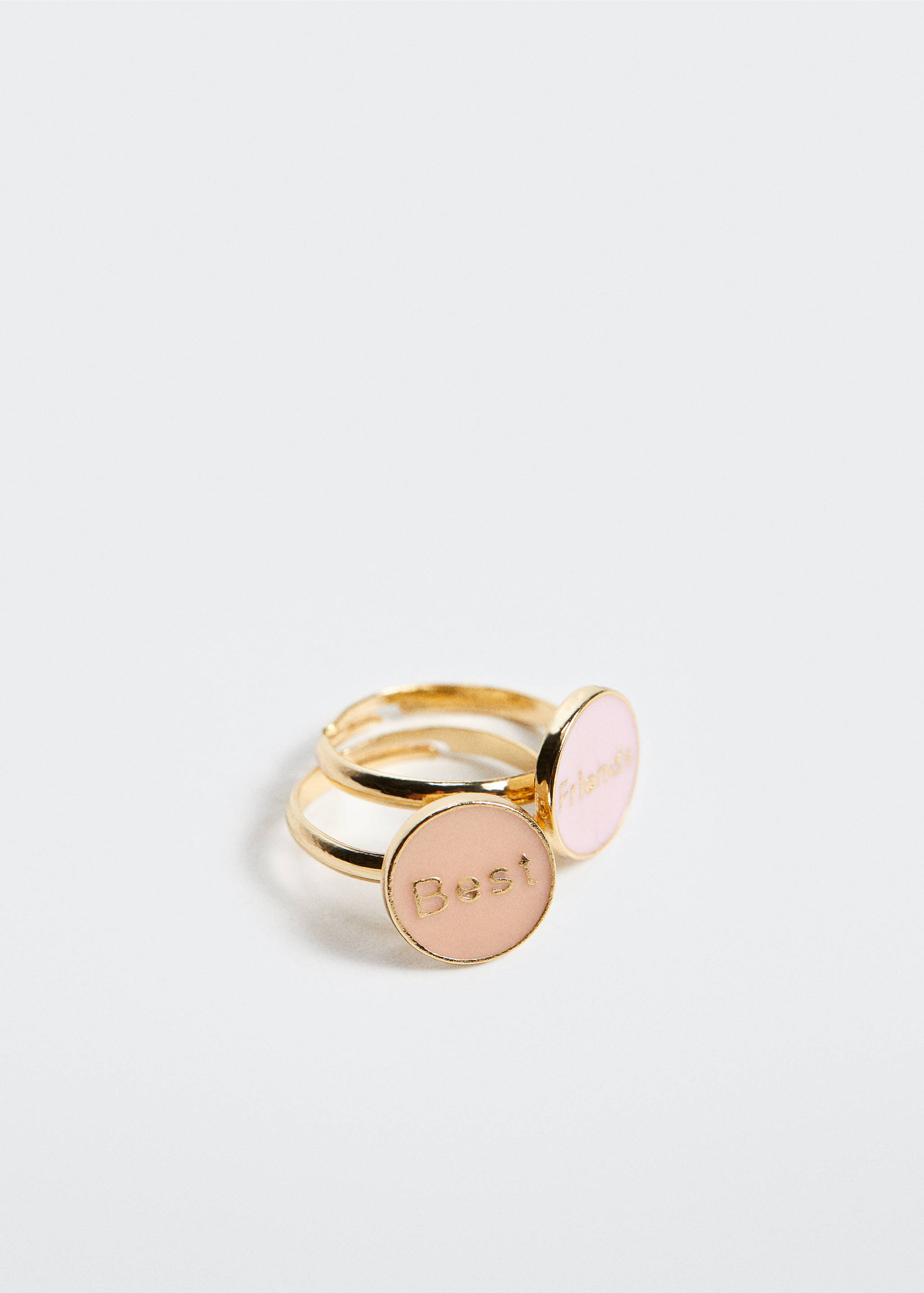 Best Friends ring set - Medium plane