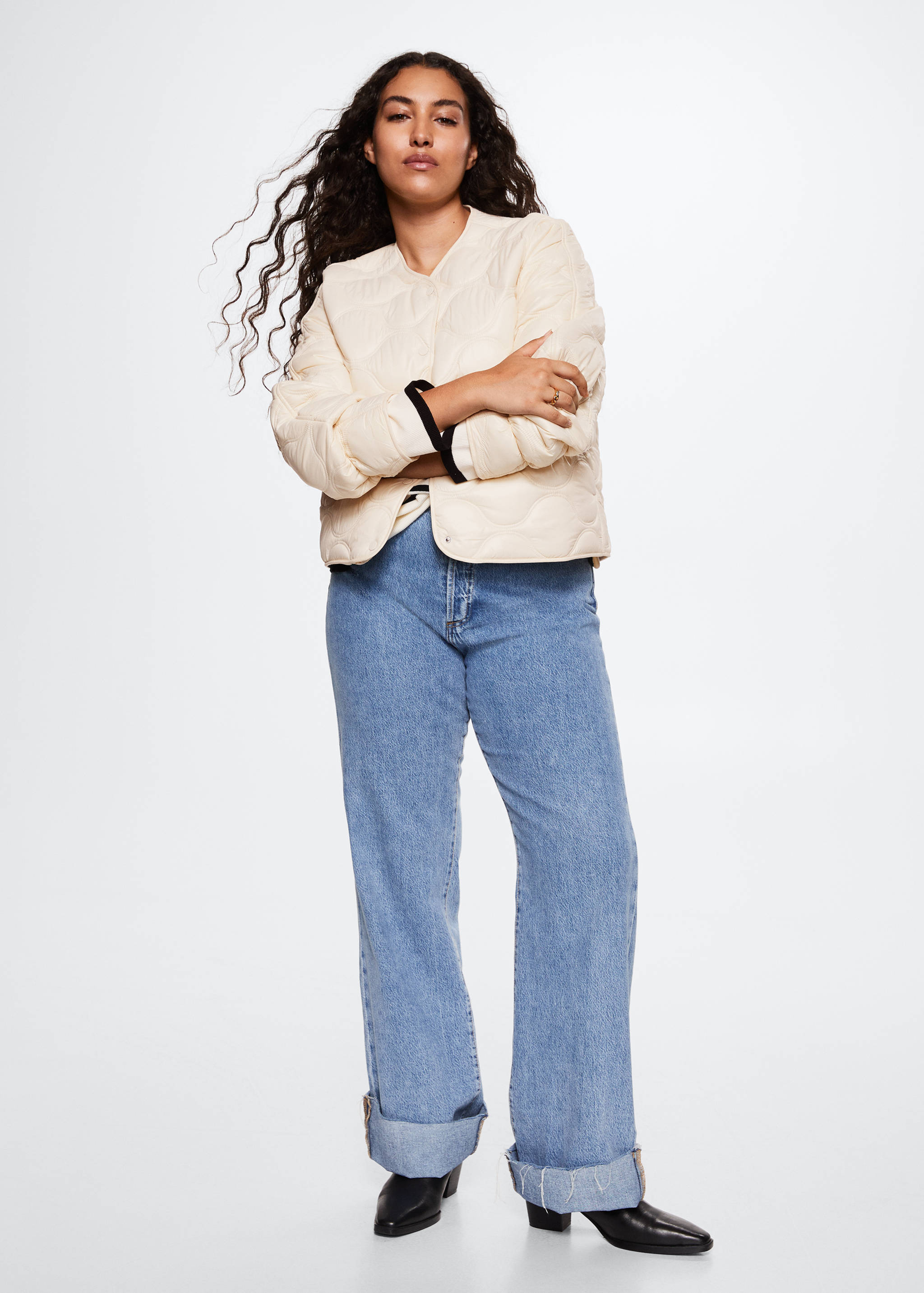 Ultralight anorak with buttons - Details of the article 4