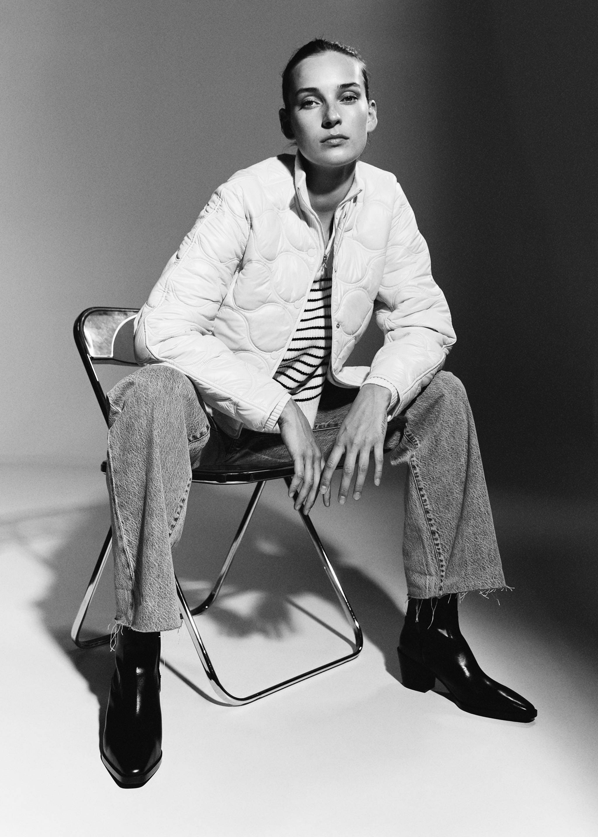 Ultralight anorak with buttons - Details of the article 2