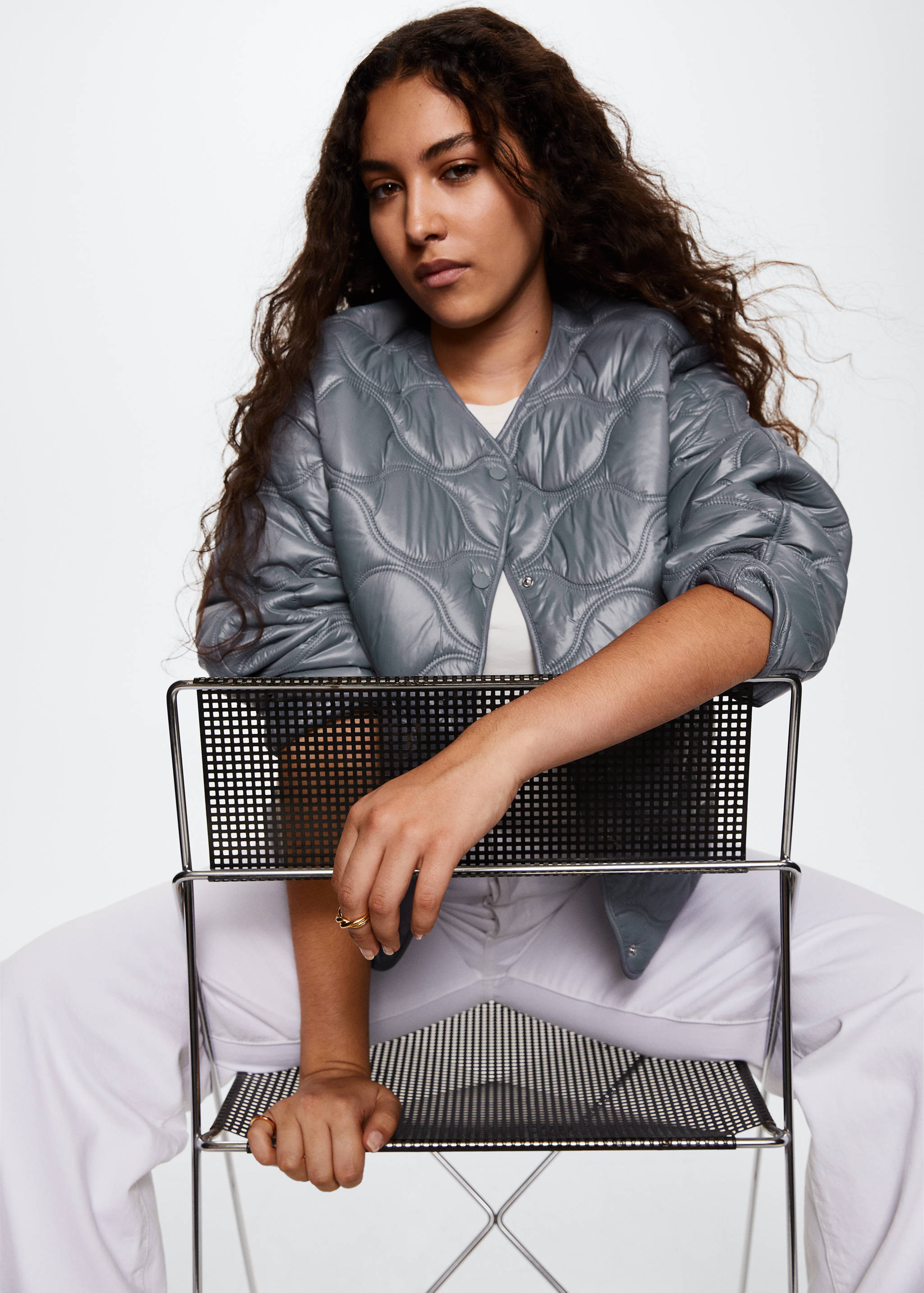 Ultralight anorak with buttons - Details of the article 4