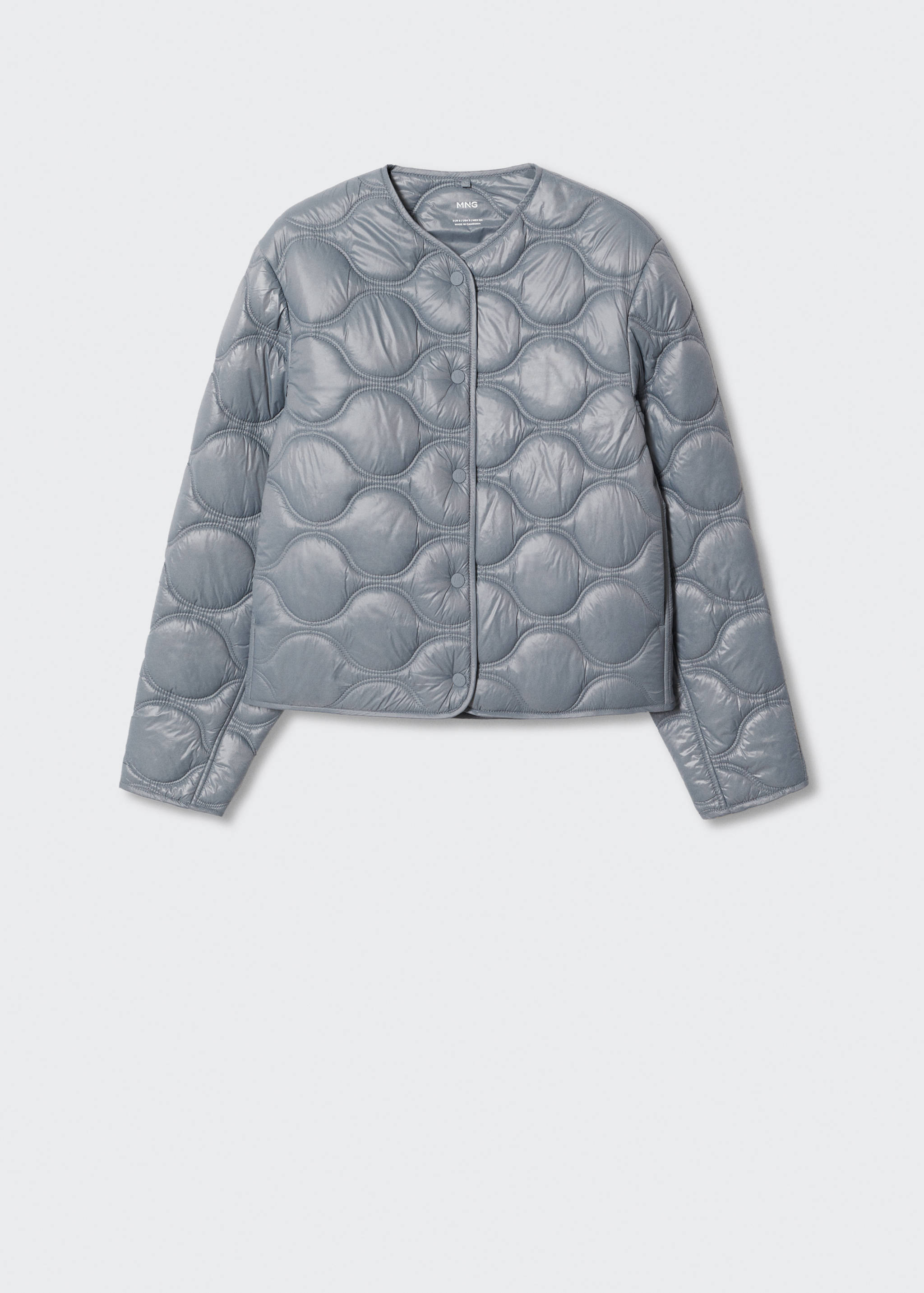 Ultralight anorak with buttons - Article without model