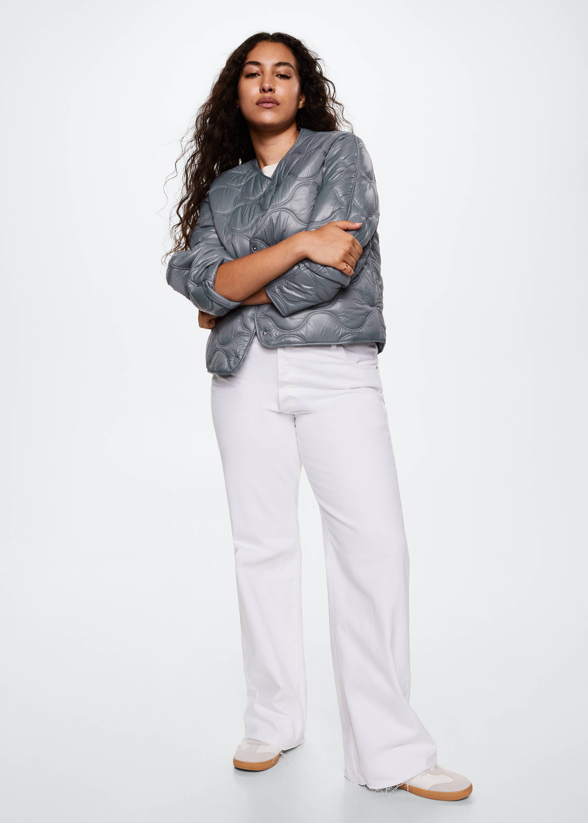 Ultralight anorak with buttons - Details of the article 3