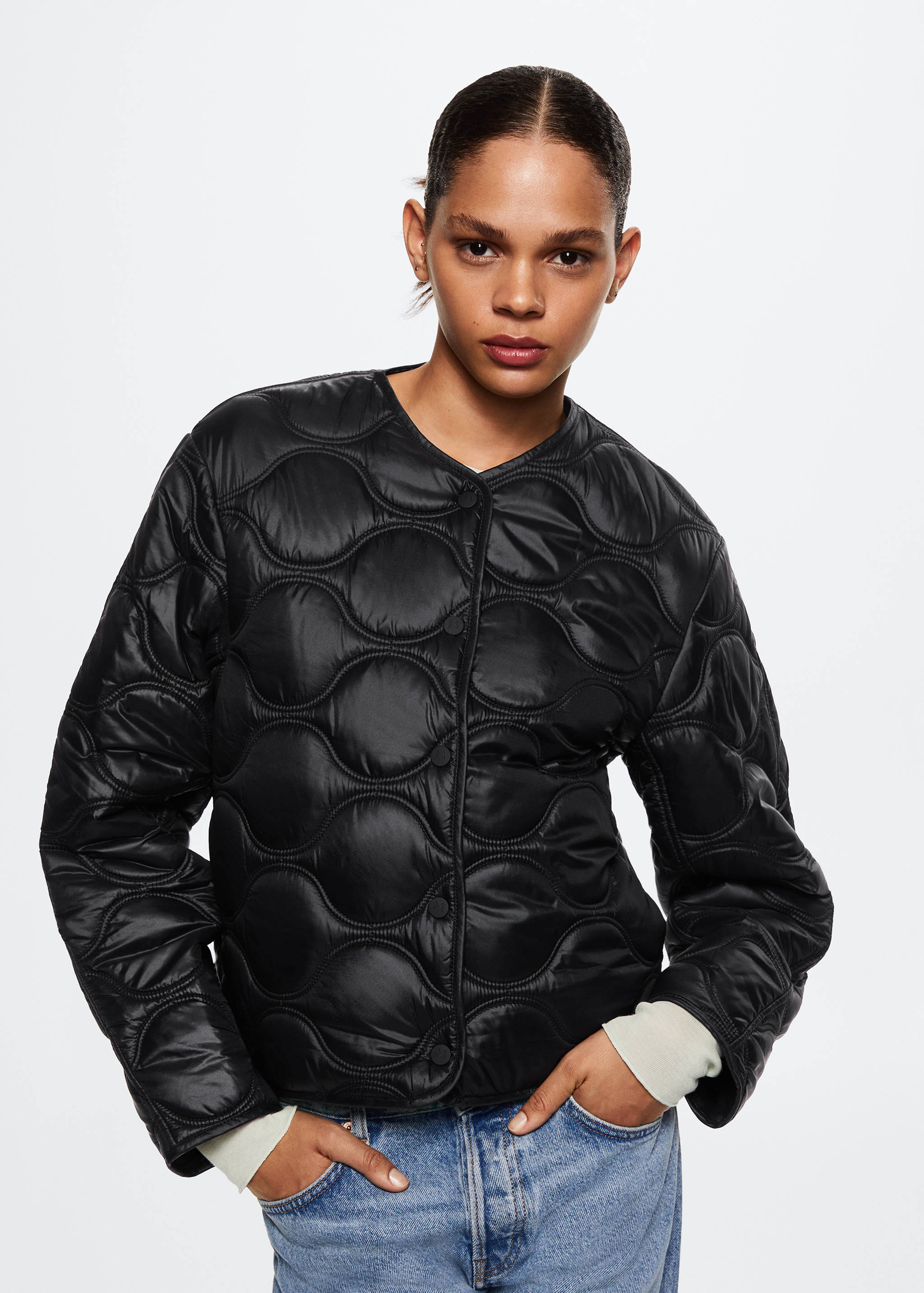 Ultralight anorak with buttons - Details of the article 6