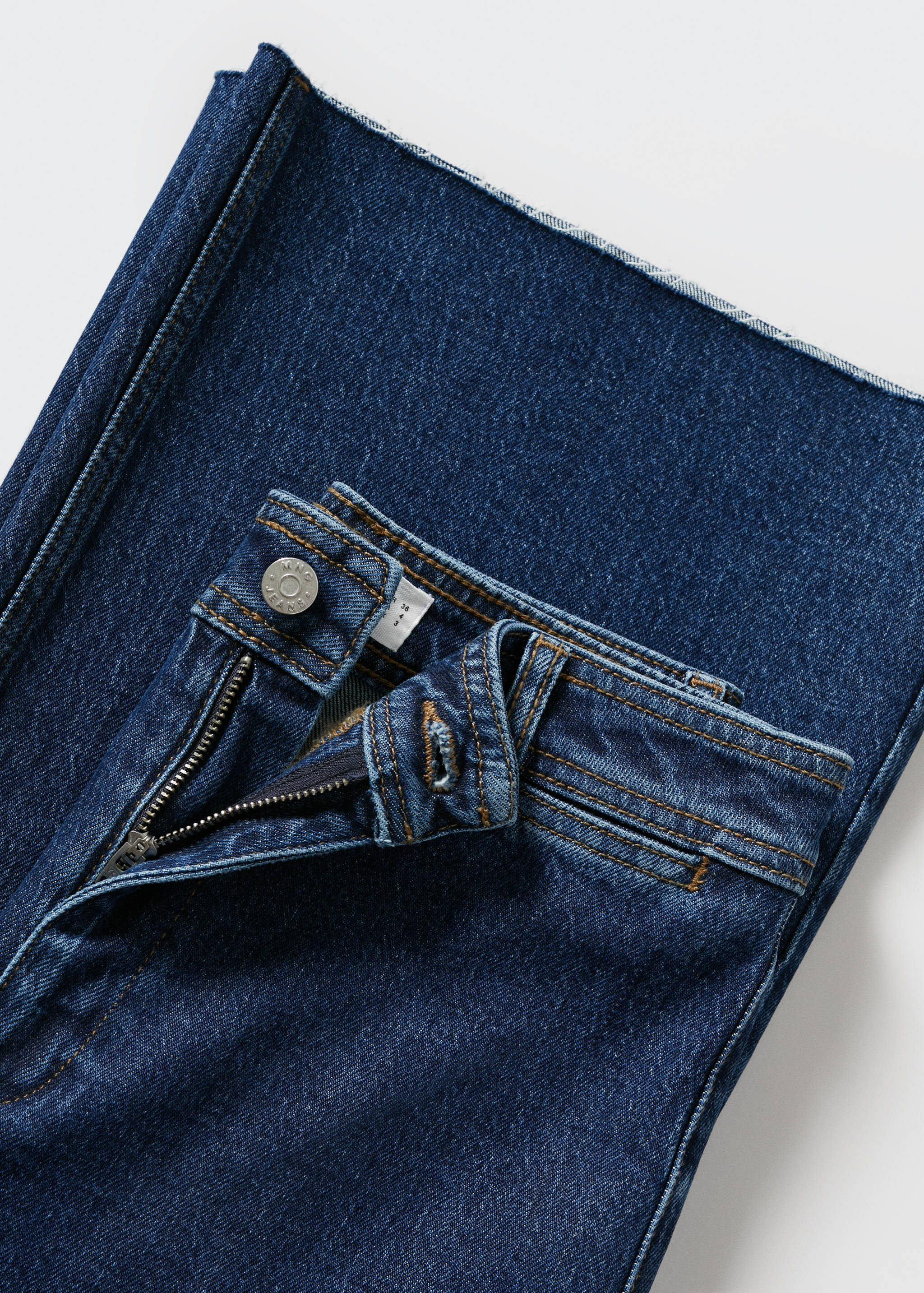 Jeans culotte tiro alto - Detalle del artículo 8