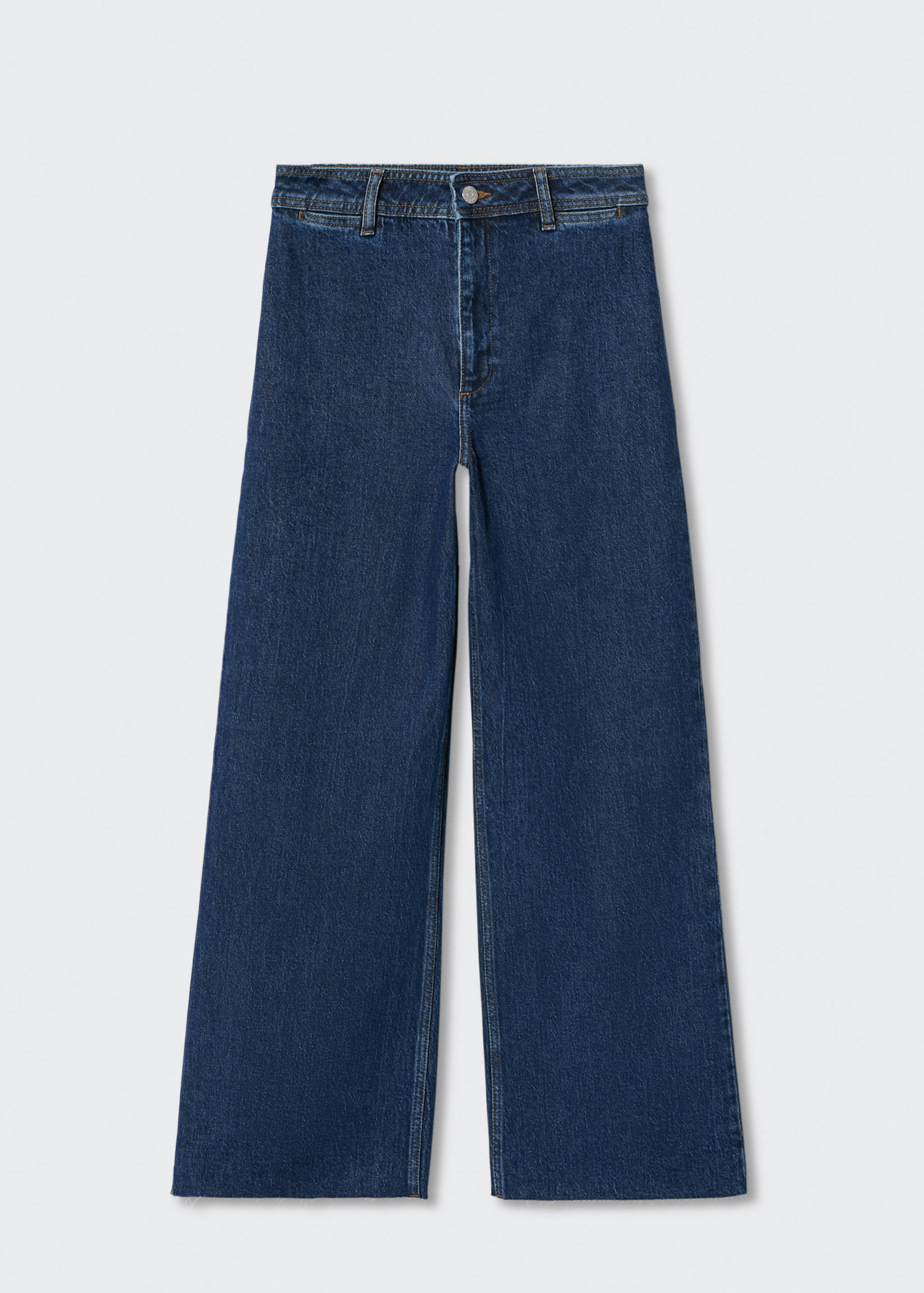 Jeans culotte tiro alto - Artículo sin modelo