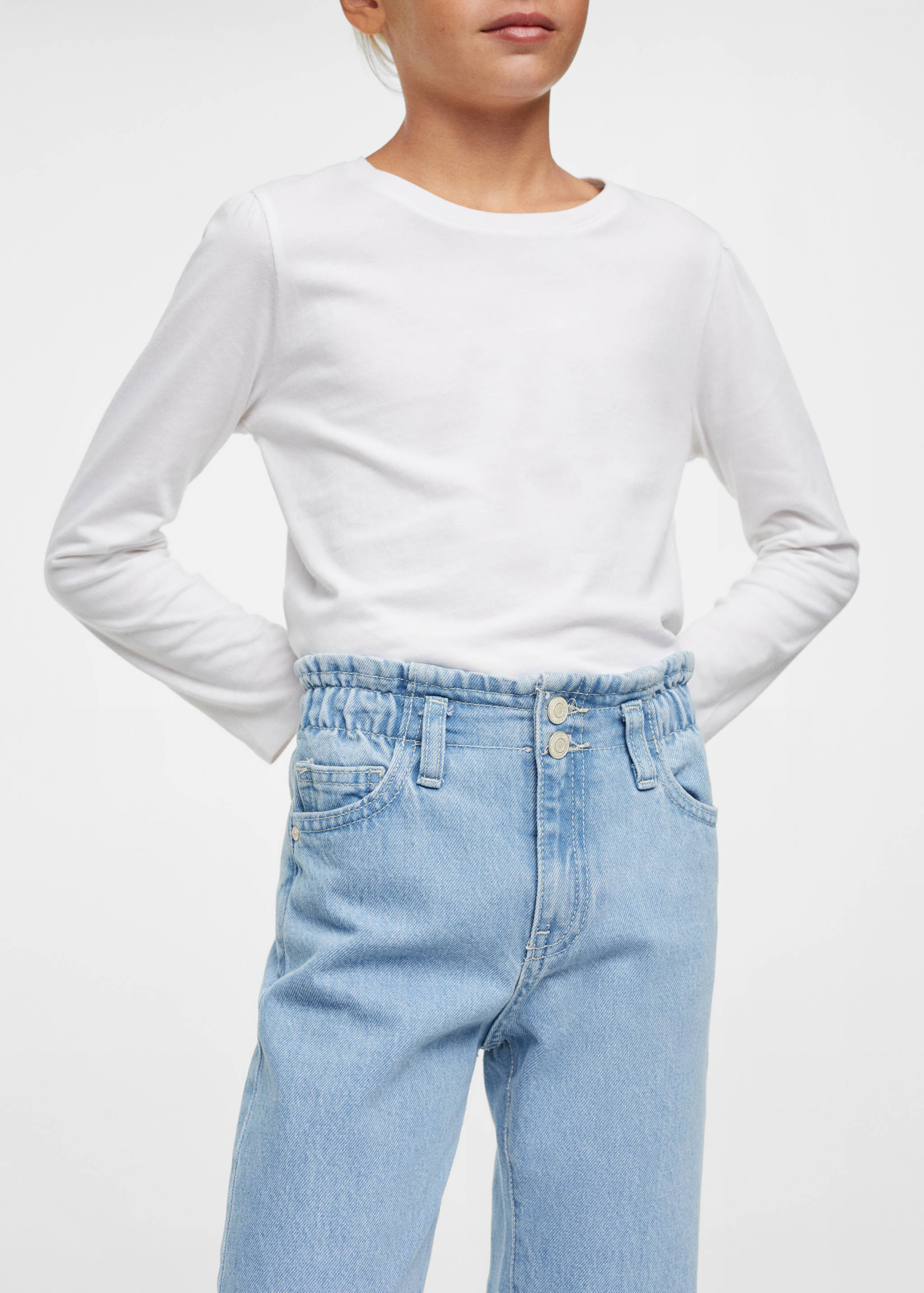 Paperbag jeans - Details of the article 2