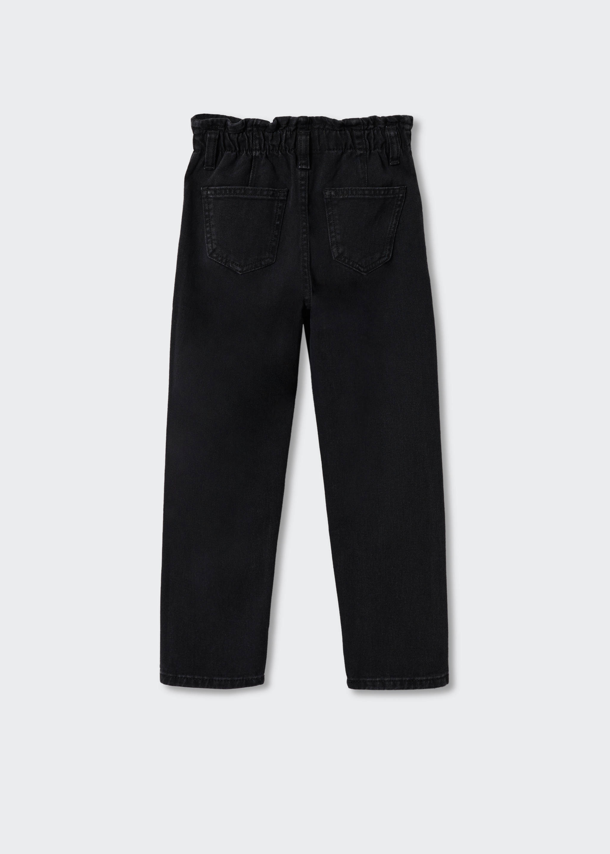 Paperbag jeans - Reverse of the article