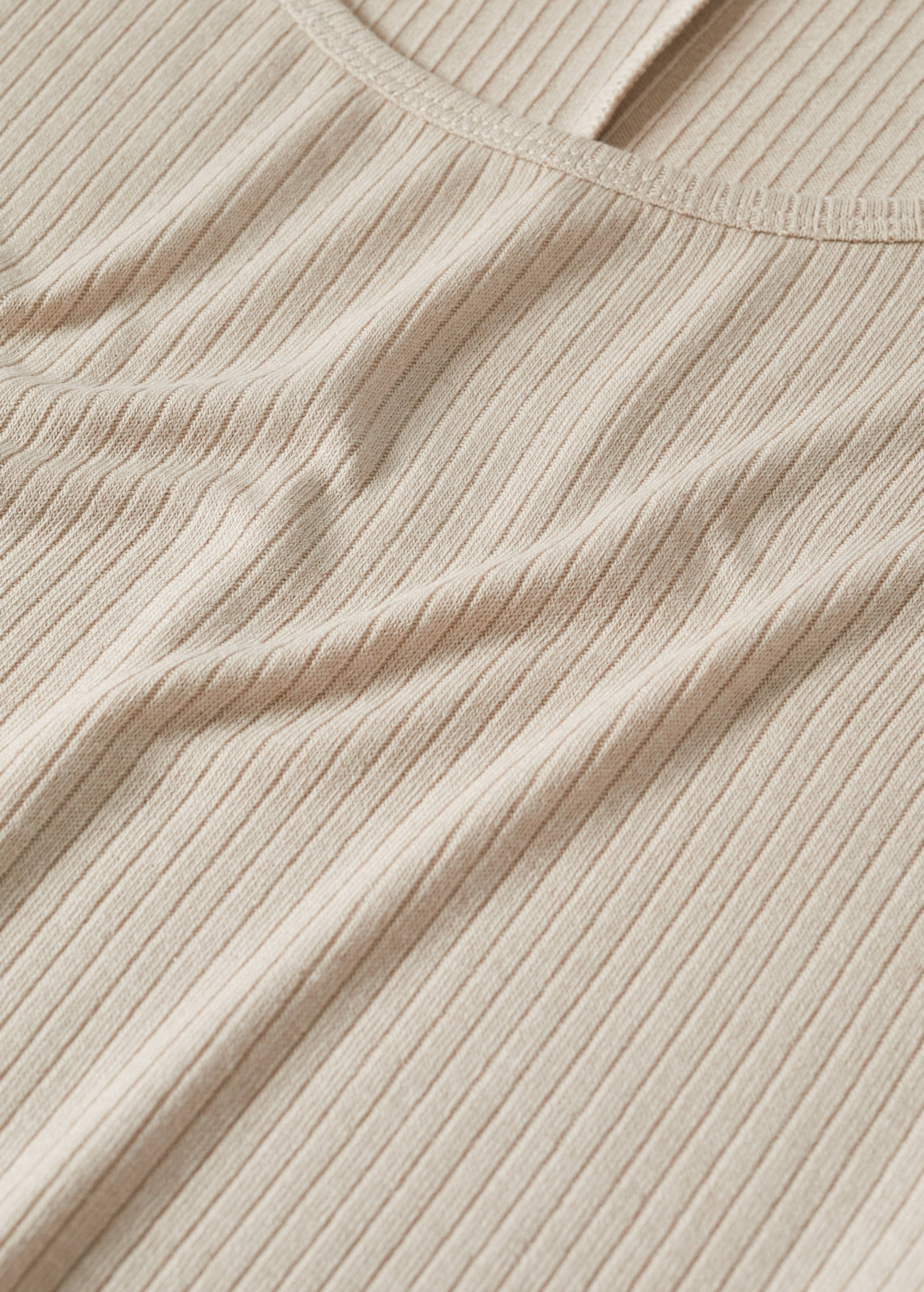 Ribbed midi dress - Details of the article 8