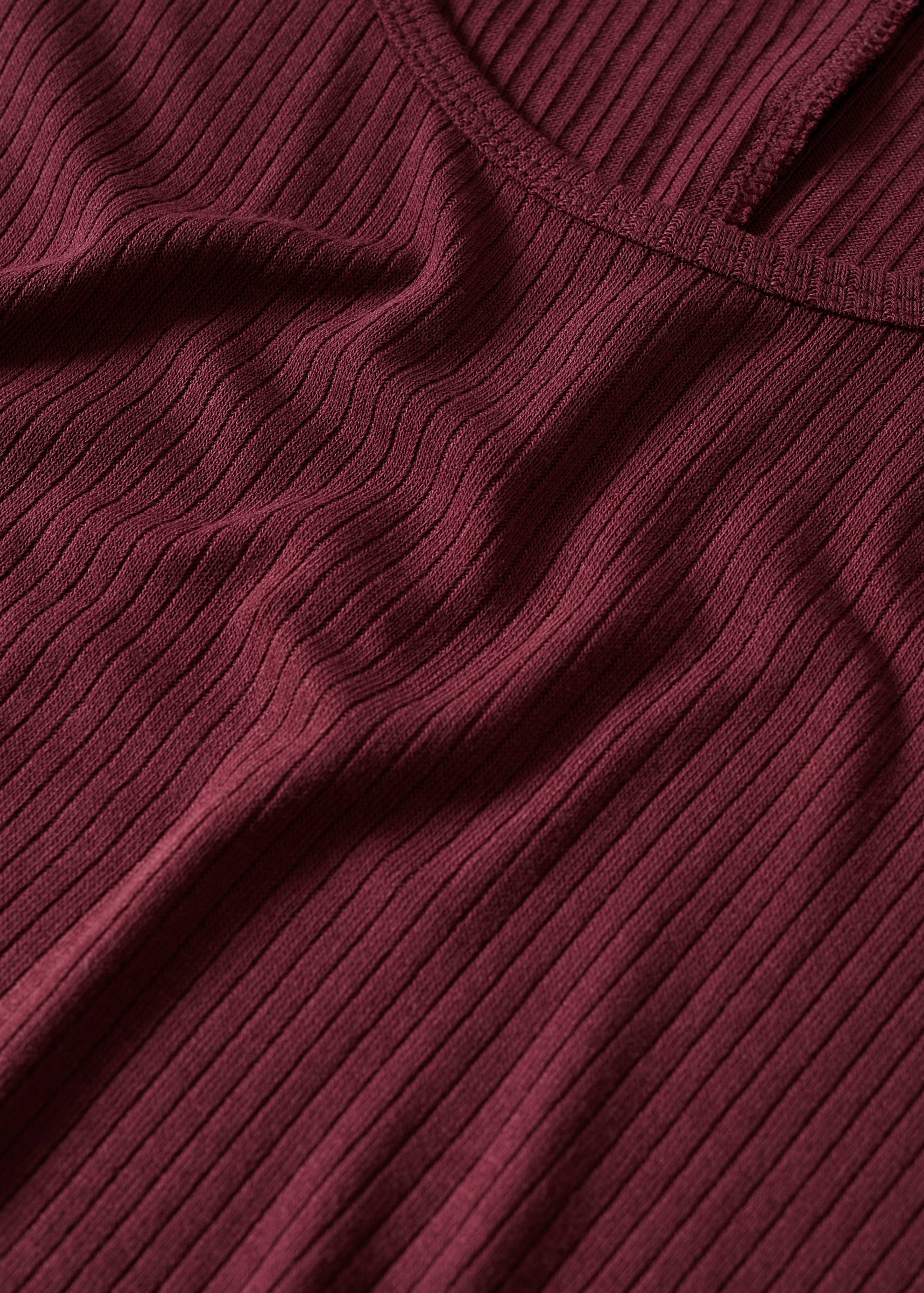 Ribbed midi dress - Details of the article 8