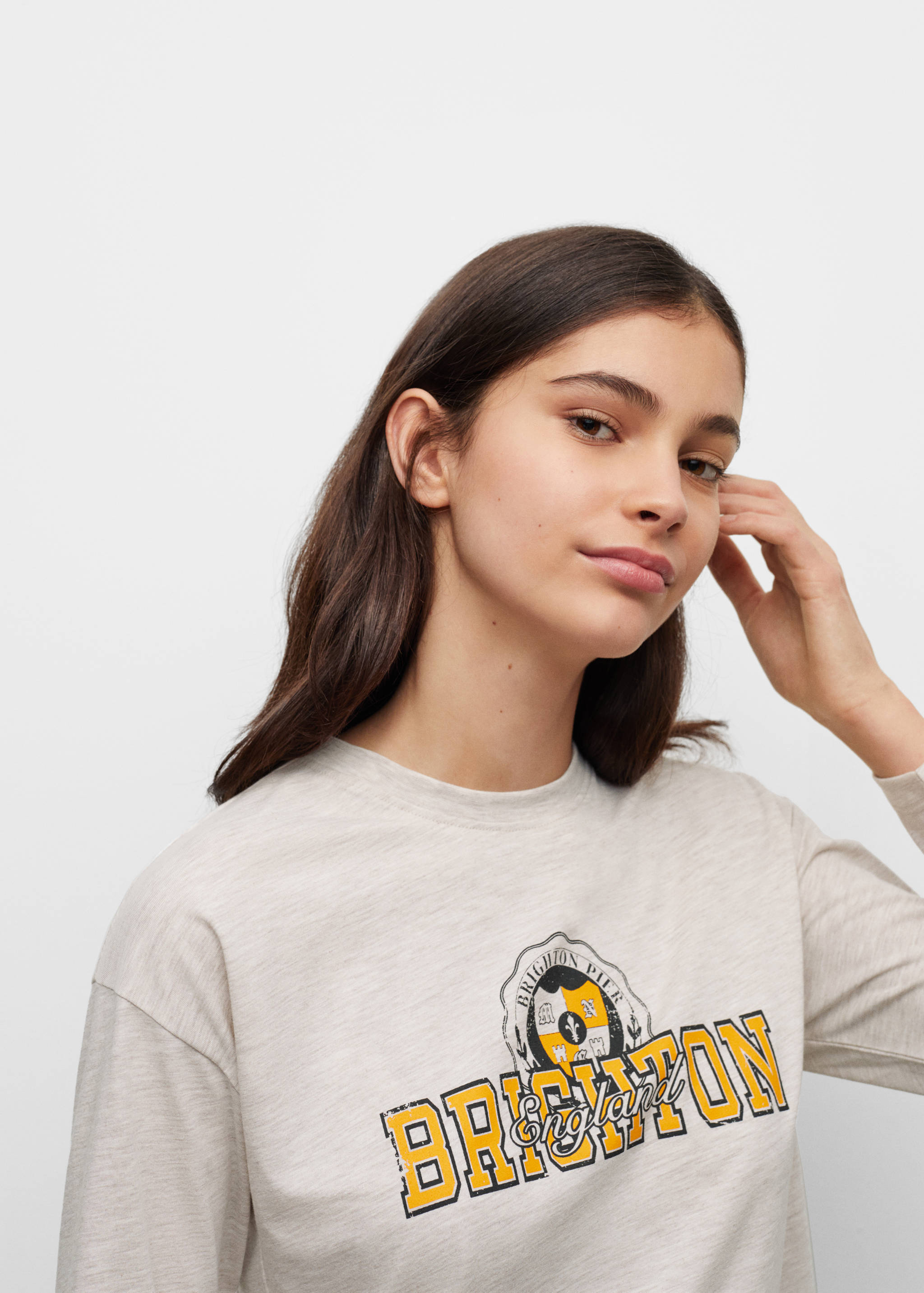 Langärmliges Print-T-Shirt - Detail des Artikels 1