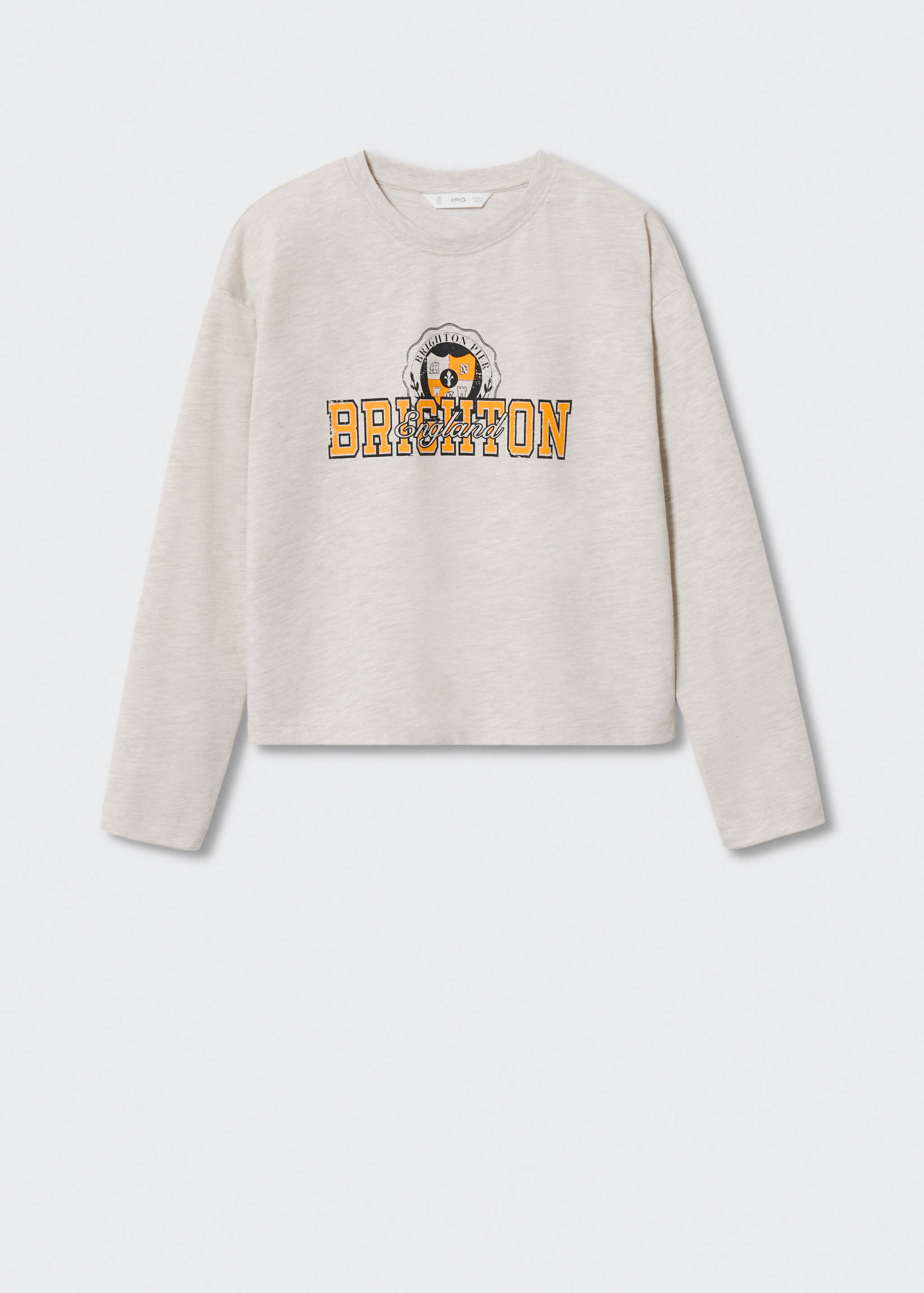 Langärmliges Print-T-Shirt - Artikel ohne Model