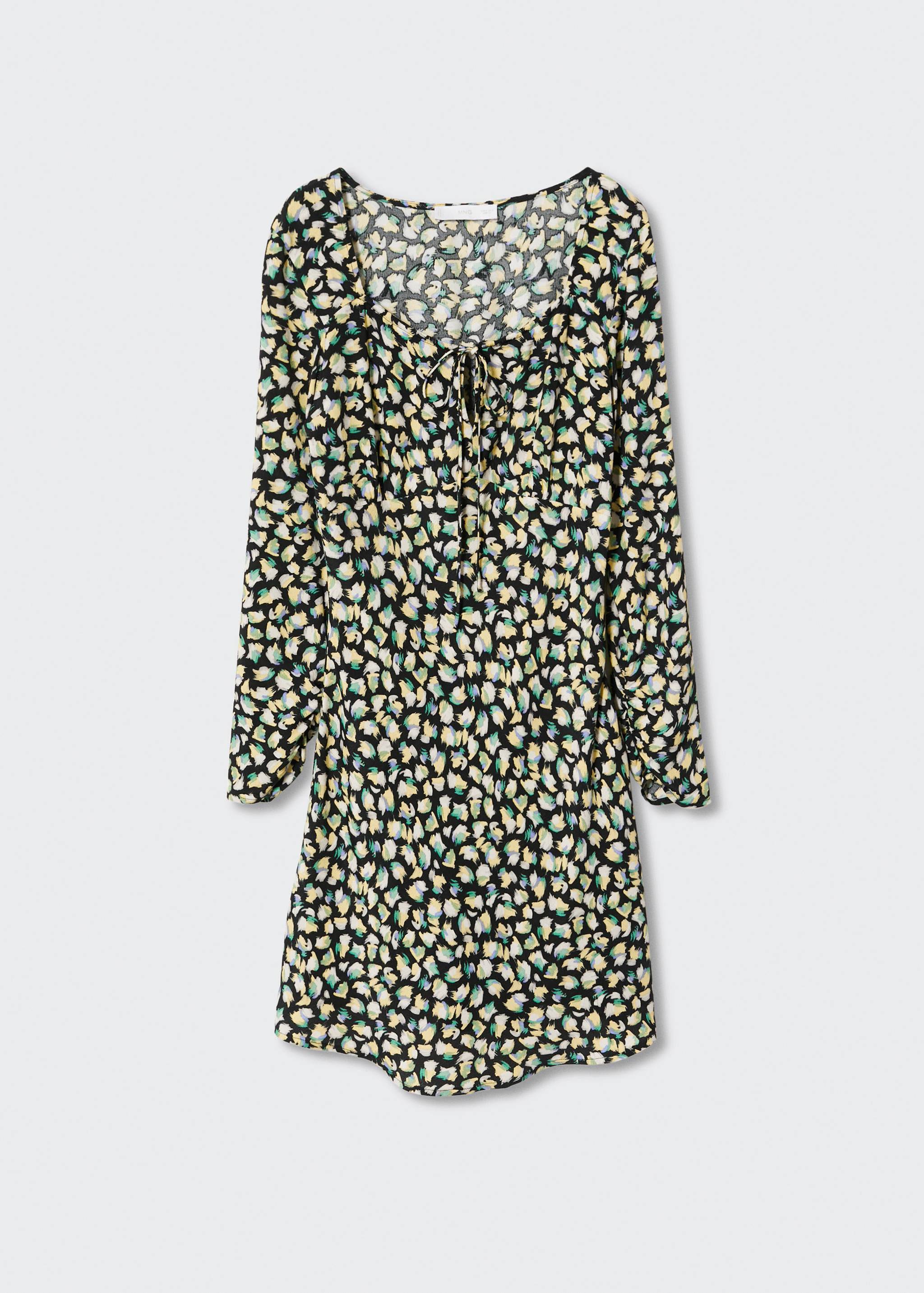 Printed bow dress - Article without model