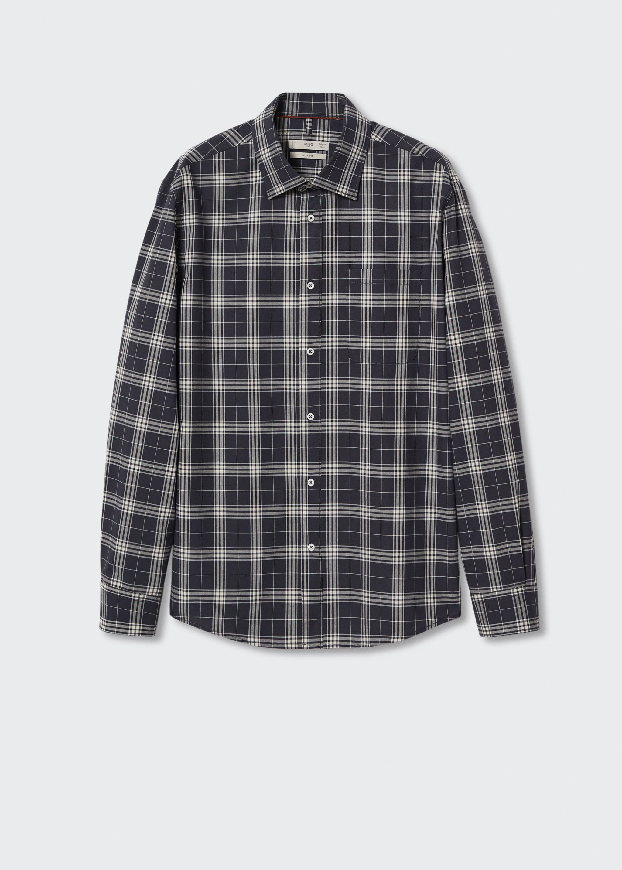 Camisa slim fit quadres - Article sense model