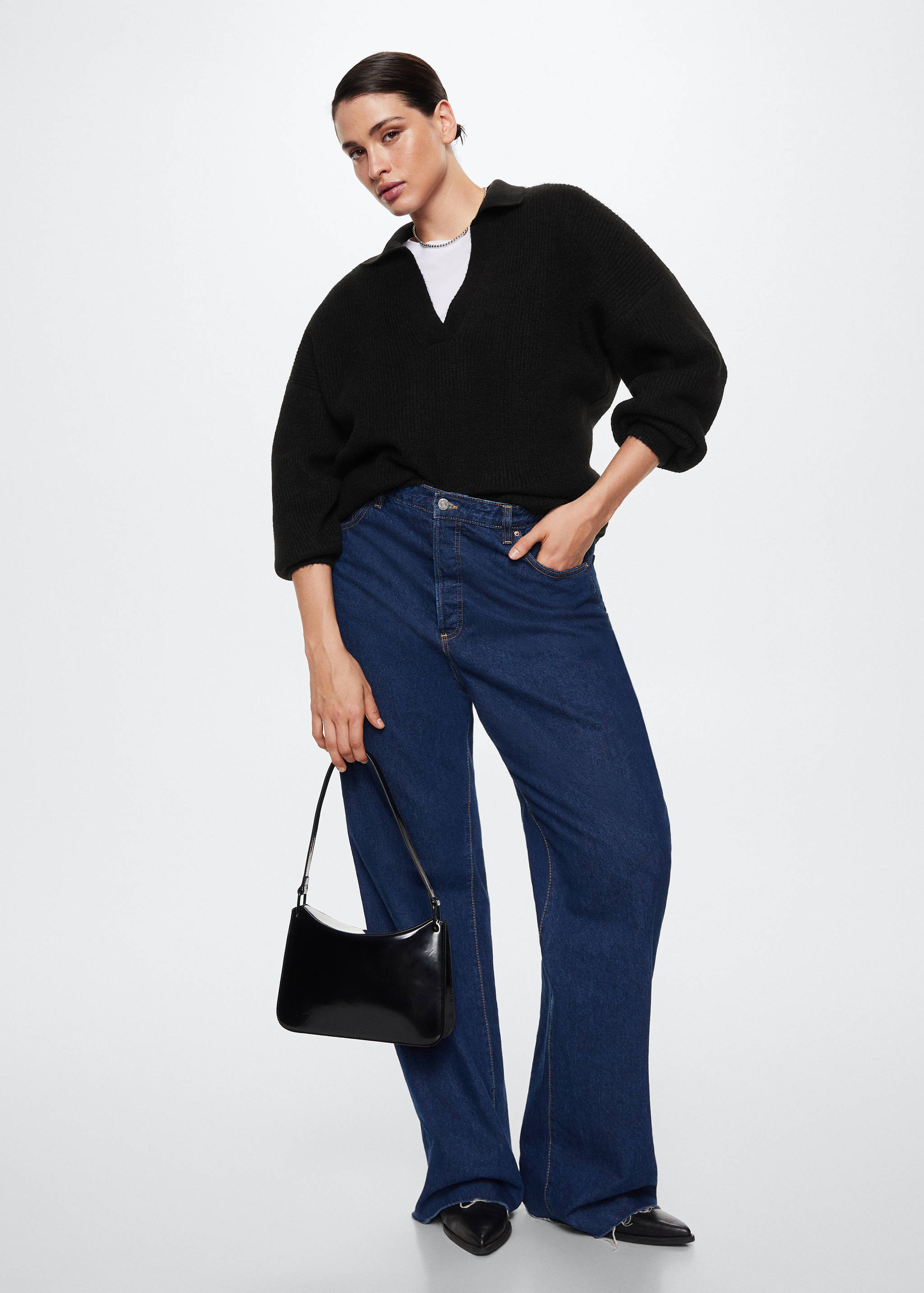 Polo neck sweater - Details of the article 3