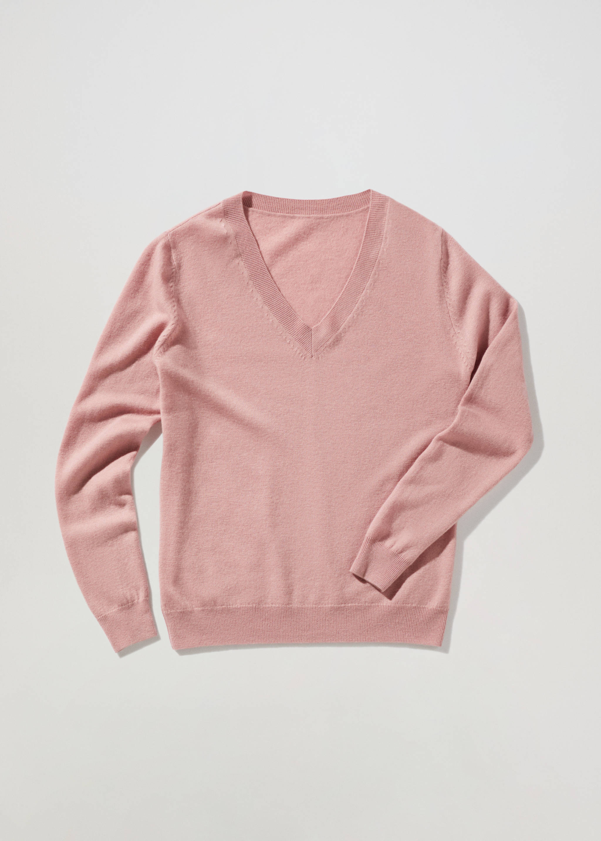 V-neck wool sweater - Article without model