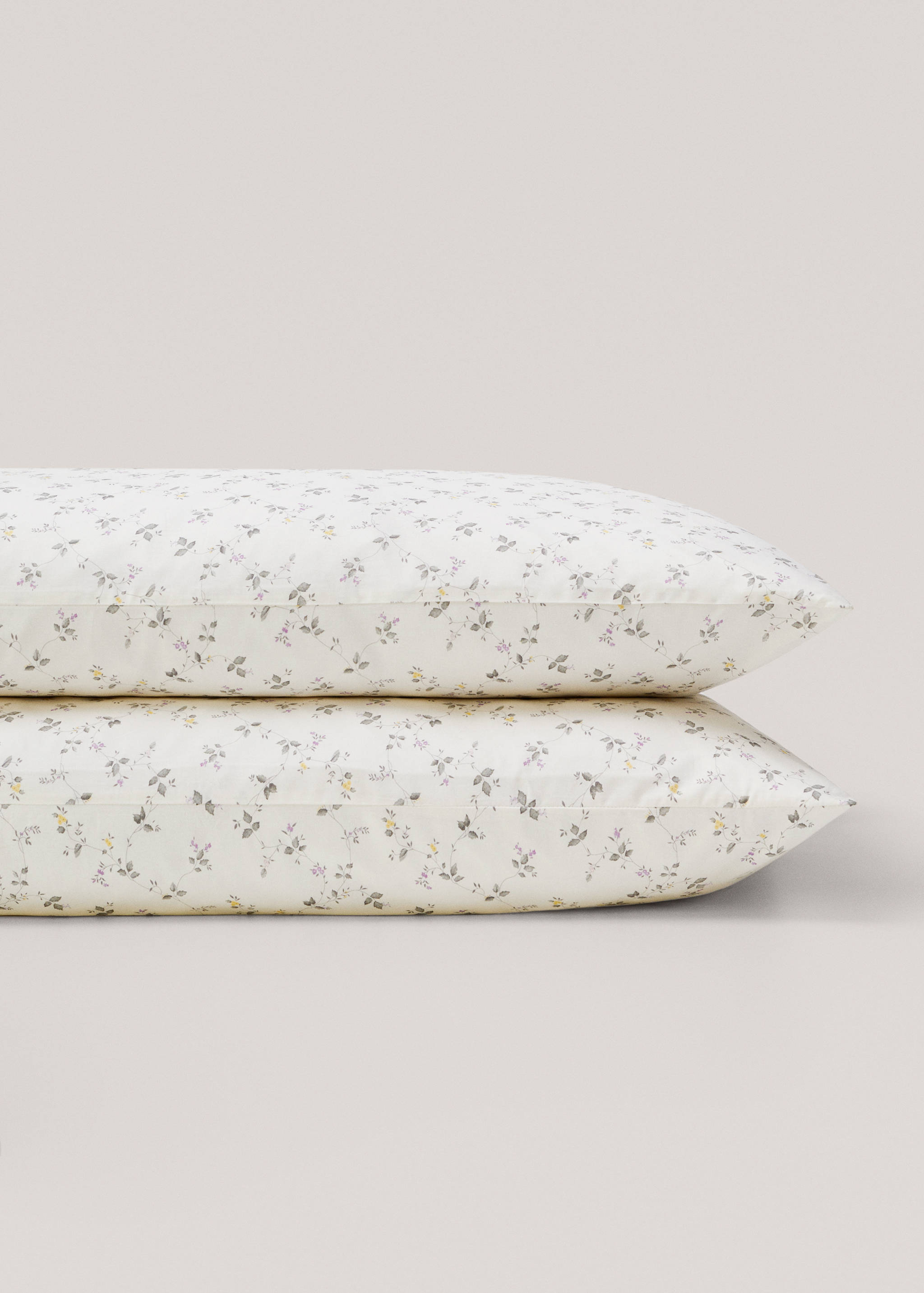 Floral print pillowcase 50X75cm (2 pack) - Details of the article 1