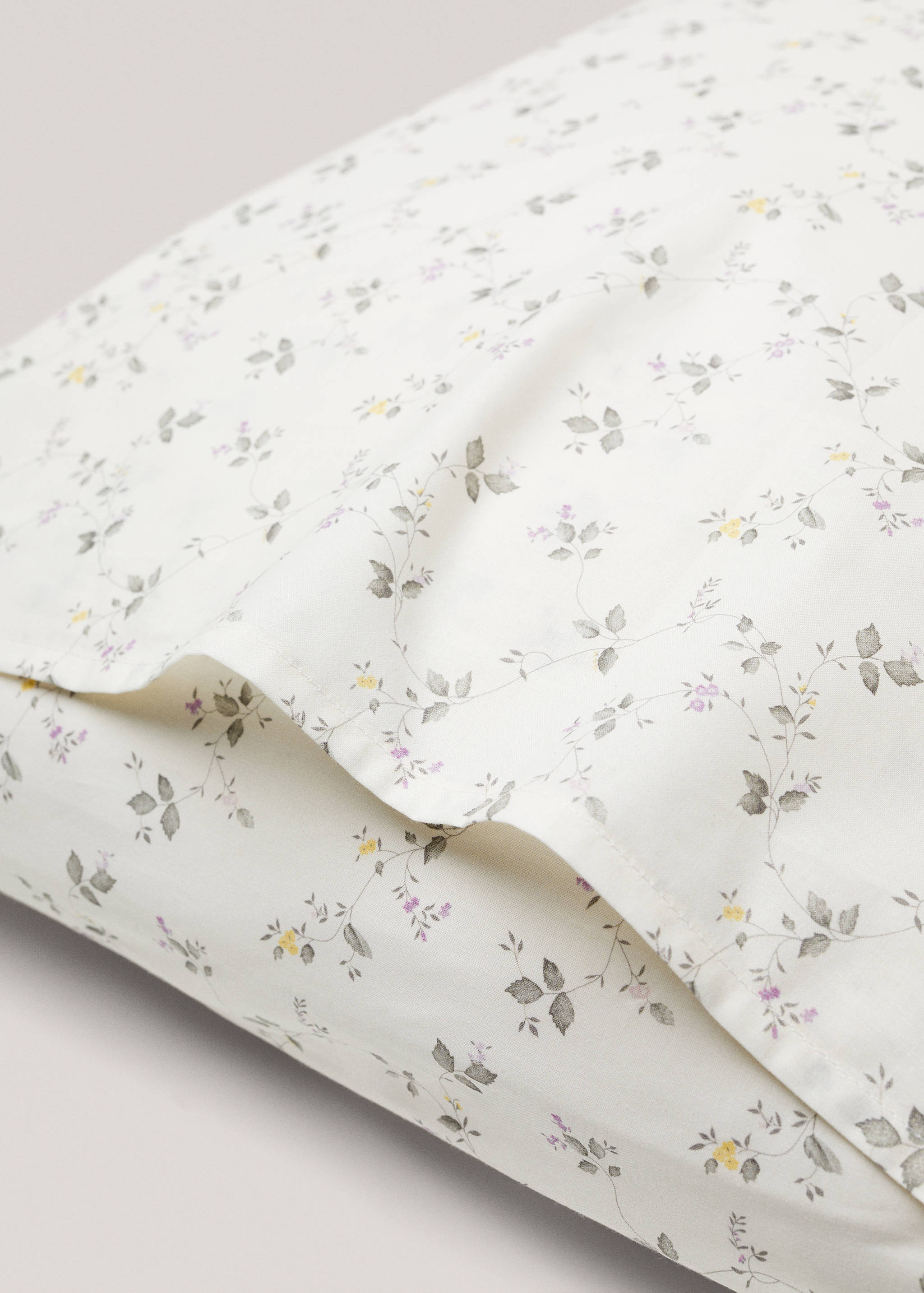 Floral print pillowcase 50X75cm (2 pack) - Details of the article 4