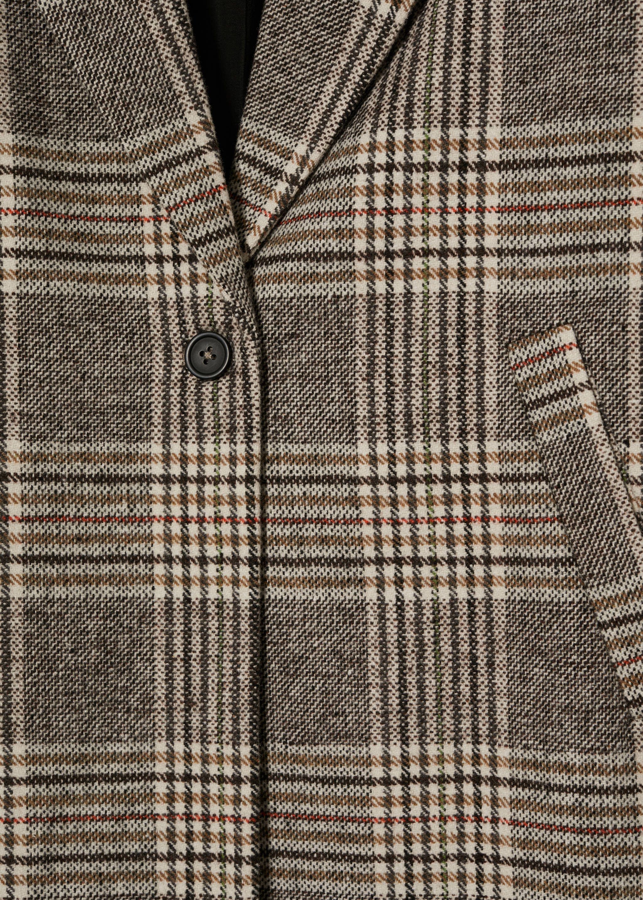 Gerader Mantel mit Revers - Detail des Artikels 8