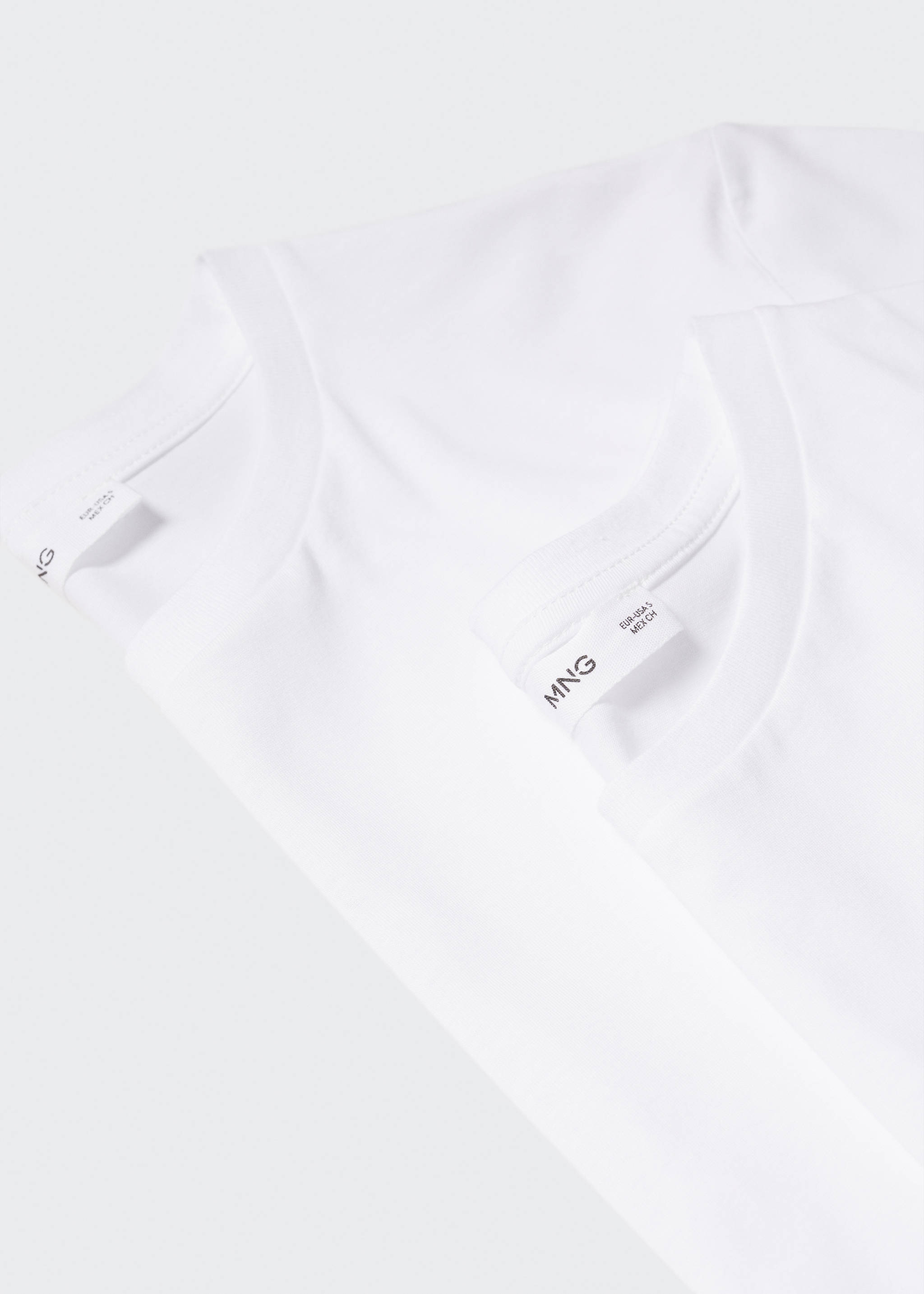 Lot 2 T-shirts coton - Détail de l'article 0