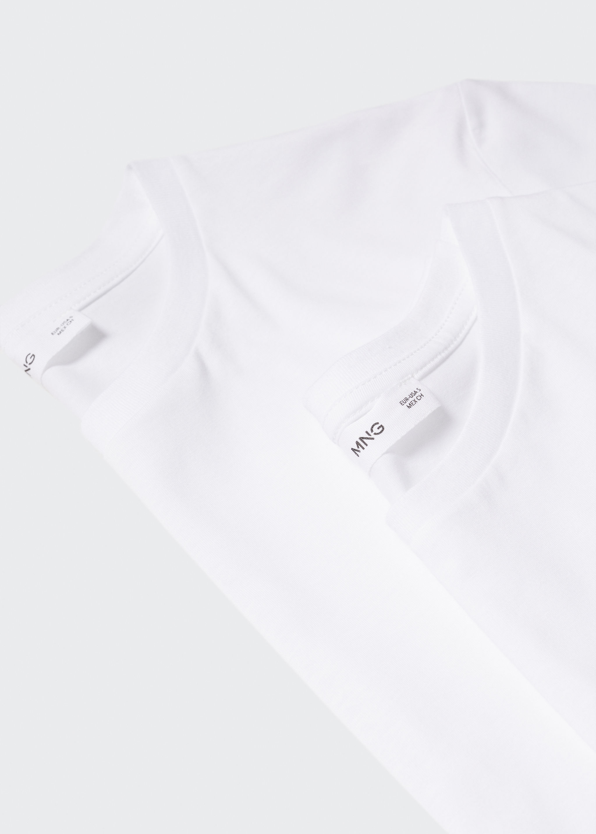 Lot 2 T-shirts coton - Détail de l'article 0