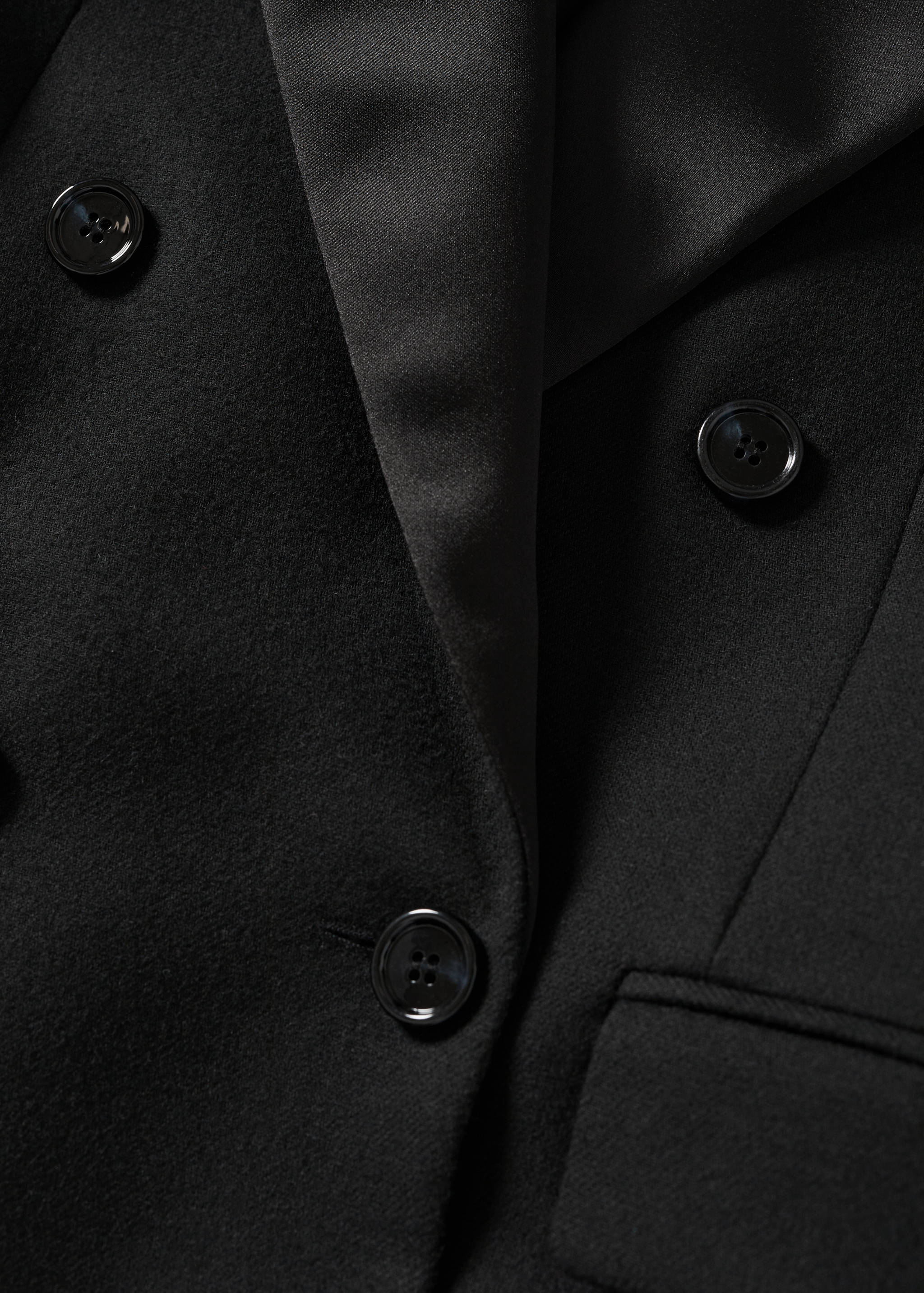 Satin lapels blazer - Details of the article 8