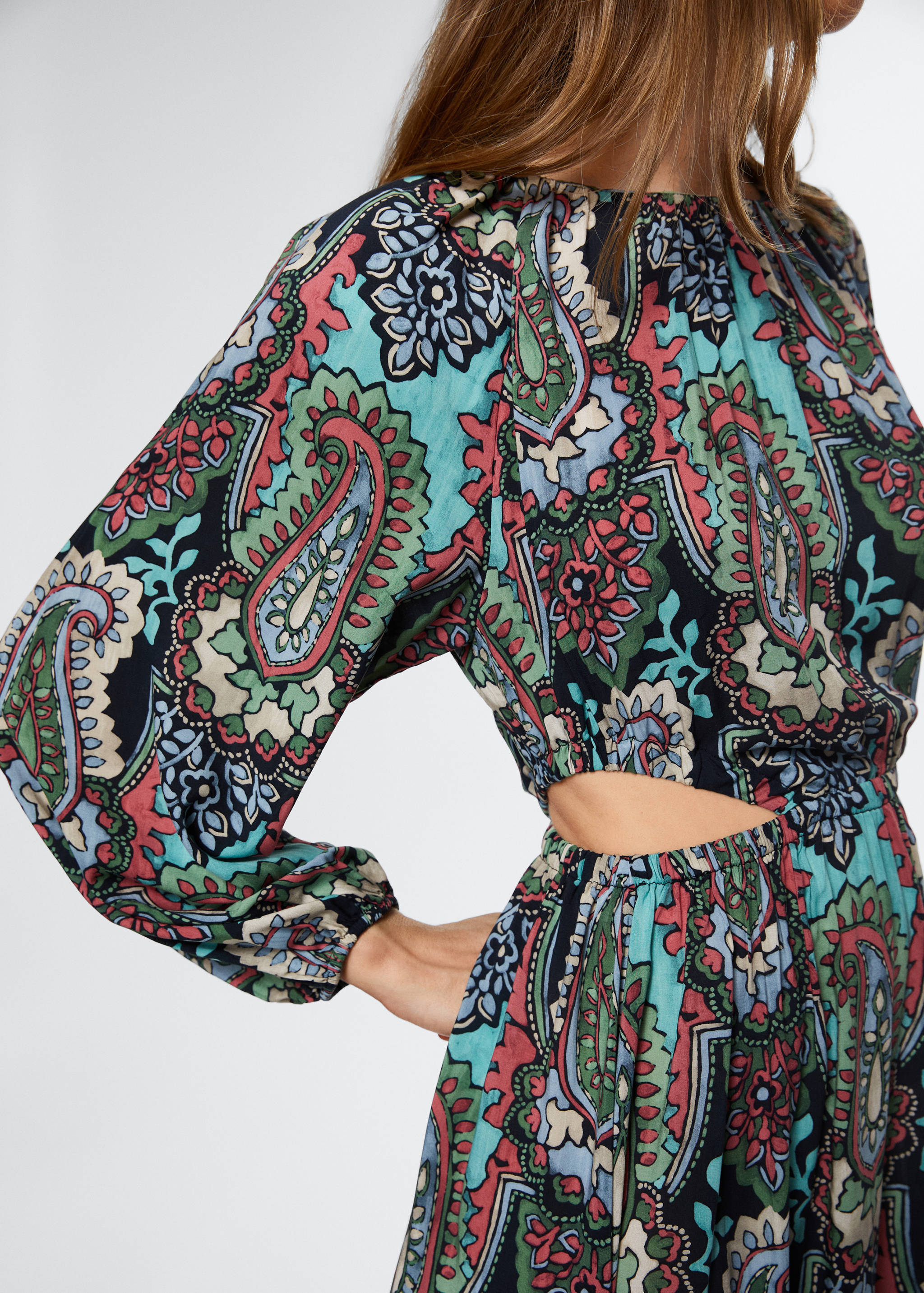 Vestido largo paisley - Detalle del artículo 6