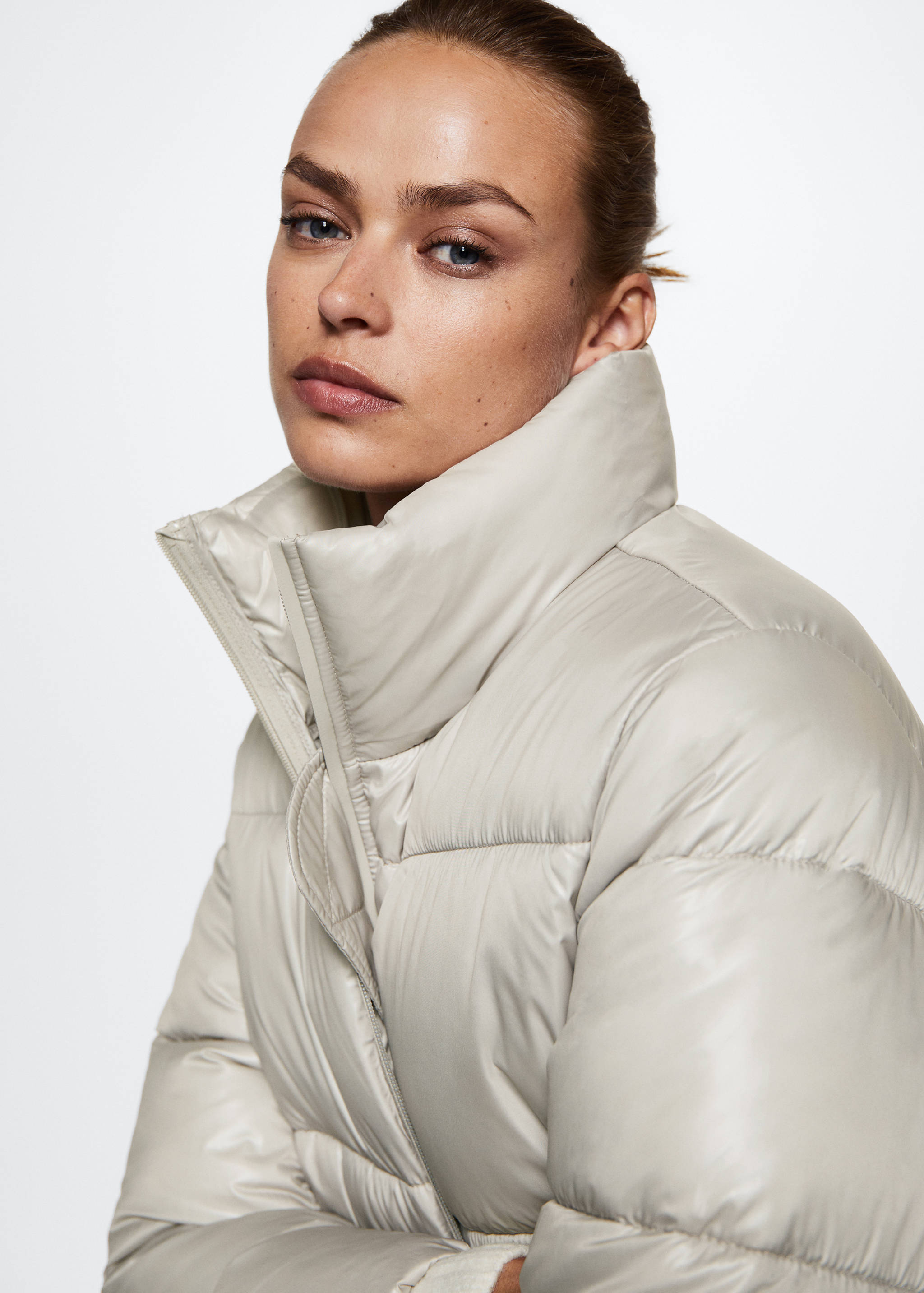 Steppanorak mit hohem Kragen - Detail des Artikels 1