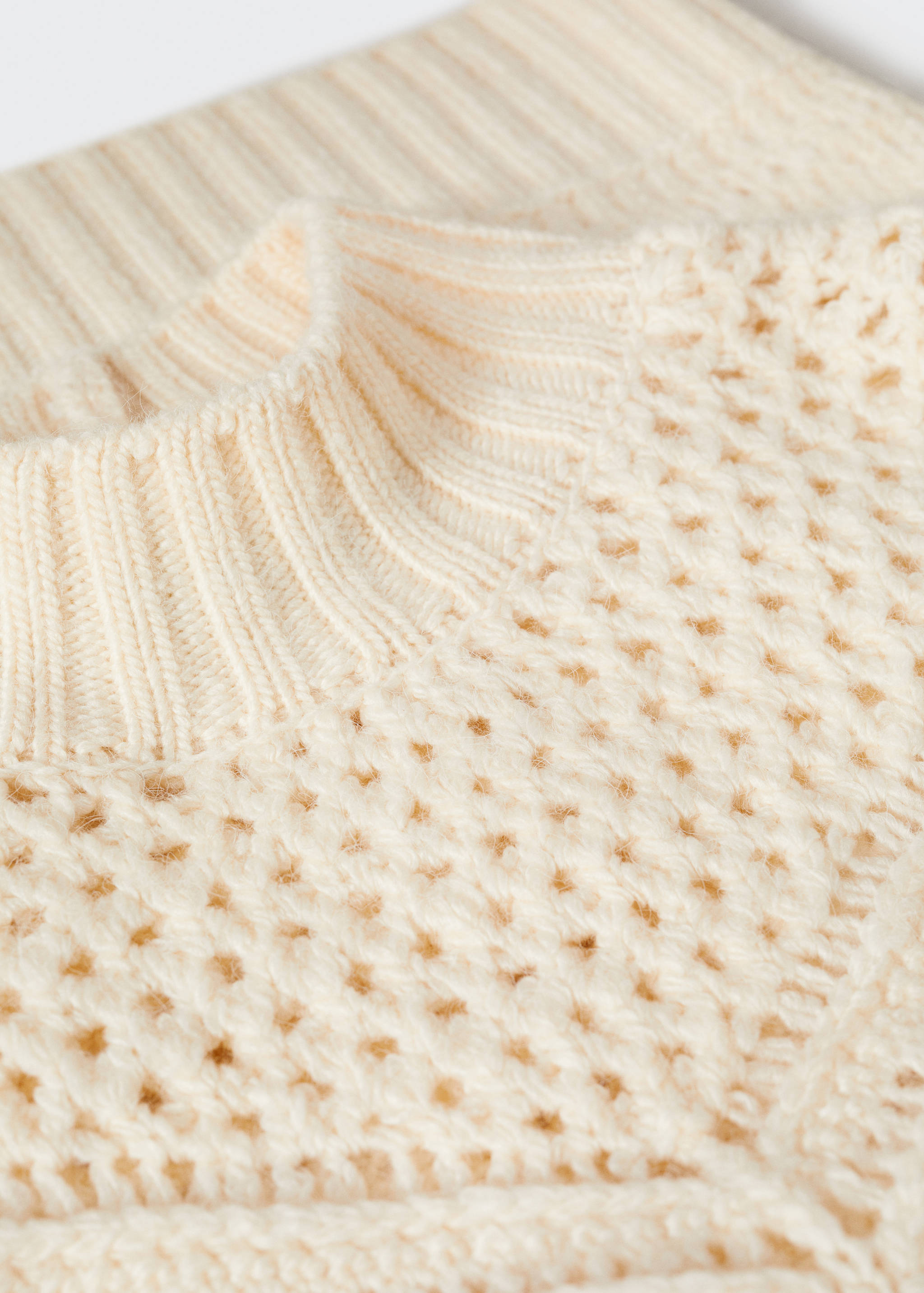 Openwork knit sweater - Details of the article 8