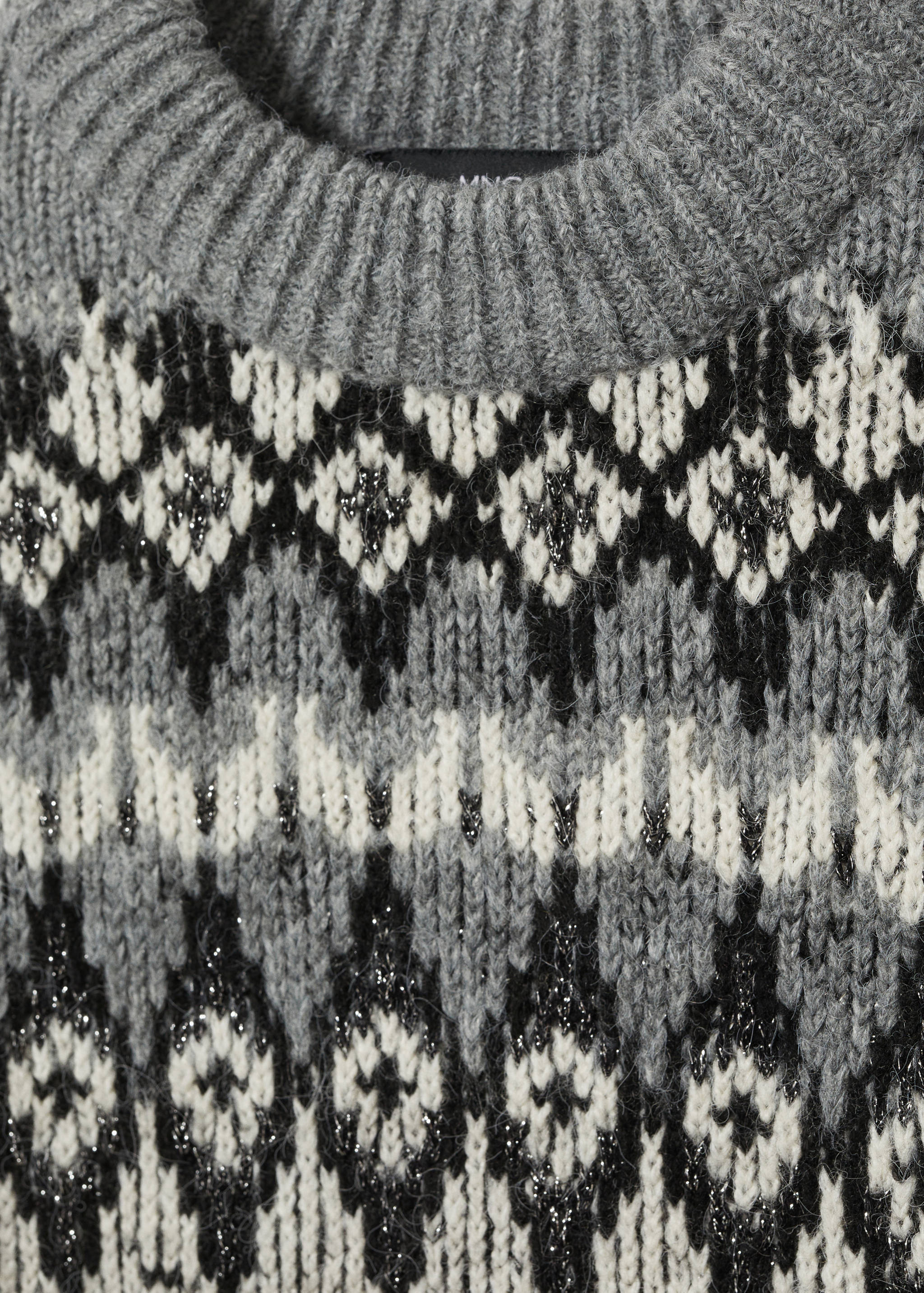 Lurex sweater with trims - Details of the article 8