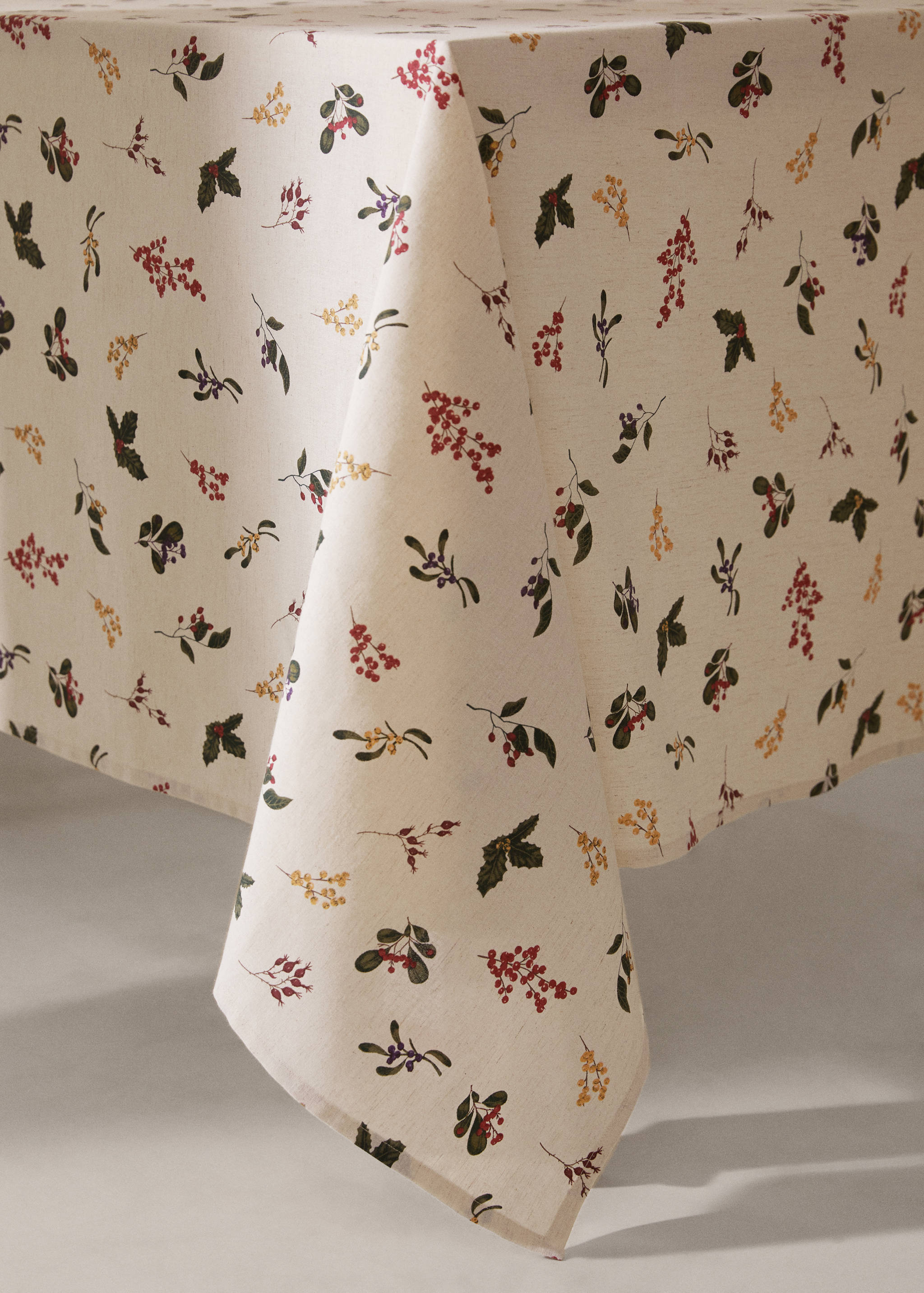 Nappe en imprimé fleurs 150x150 cm - Détail de l'article 7