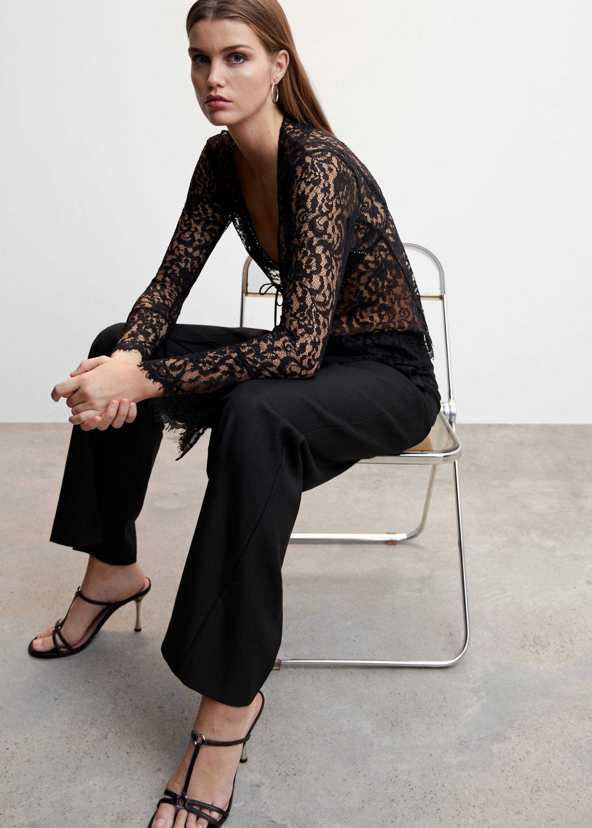 Pantalon fluide wideleg  - Détail de l'article 2