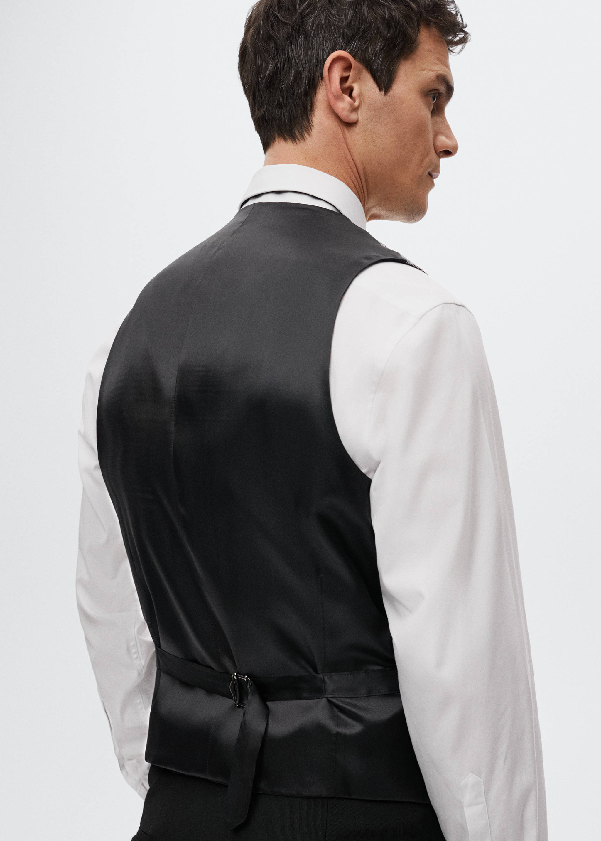 Suit waistcoat with lapels - Reverse of the article