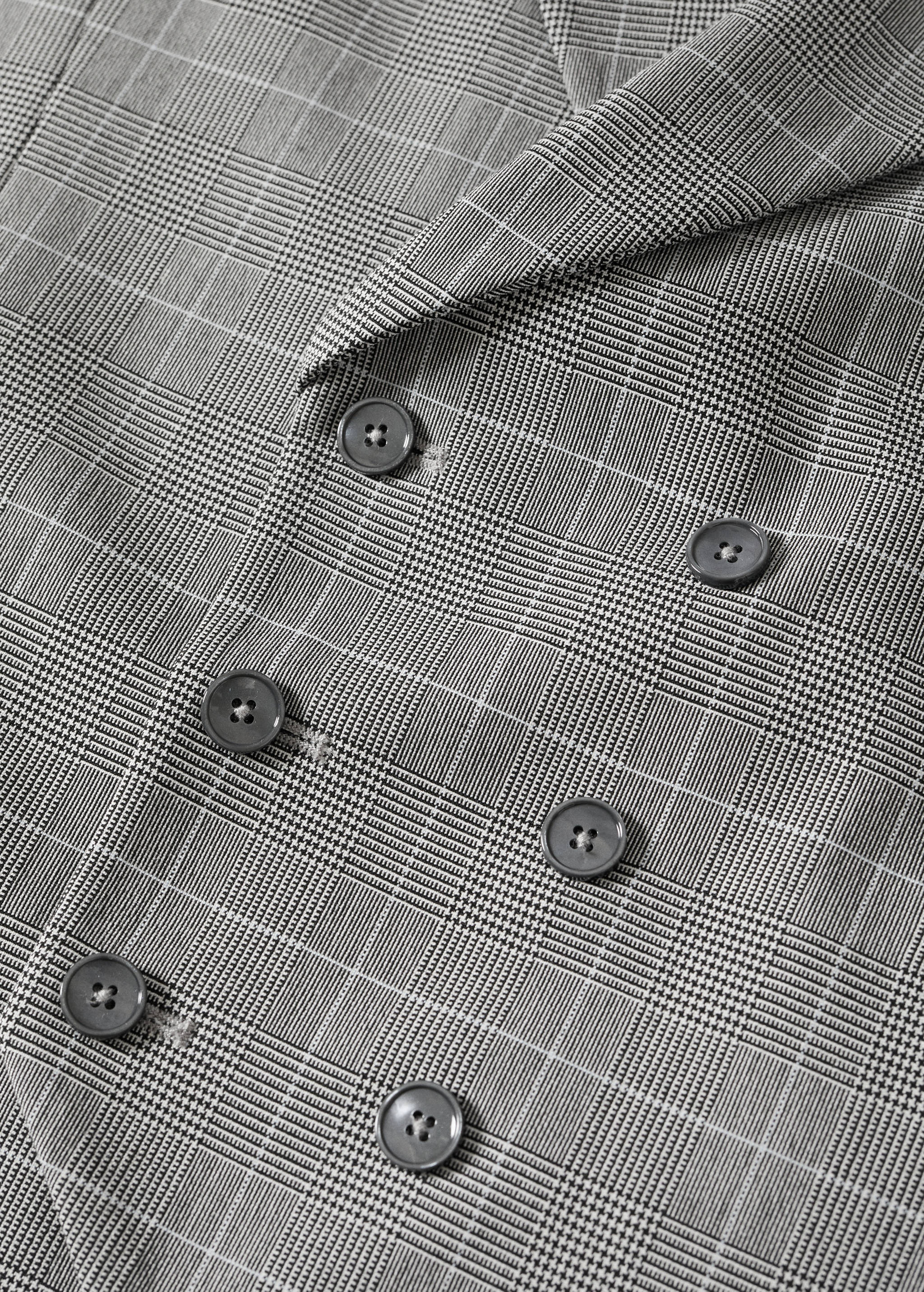 Suit waistcoat with lapels - Details of the article 8