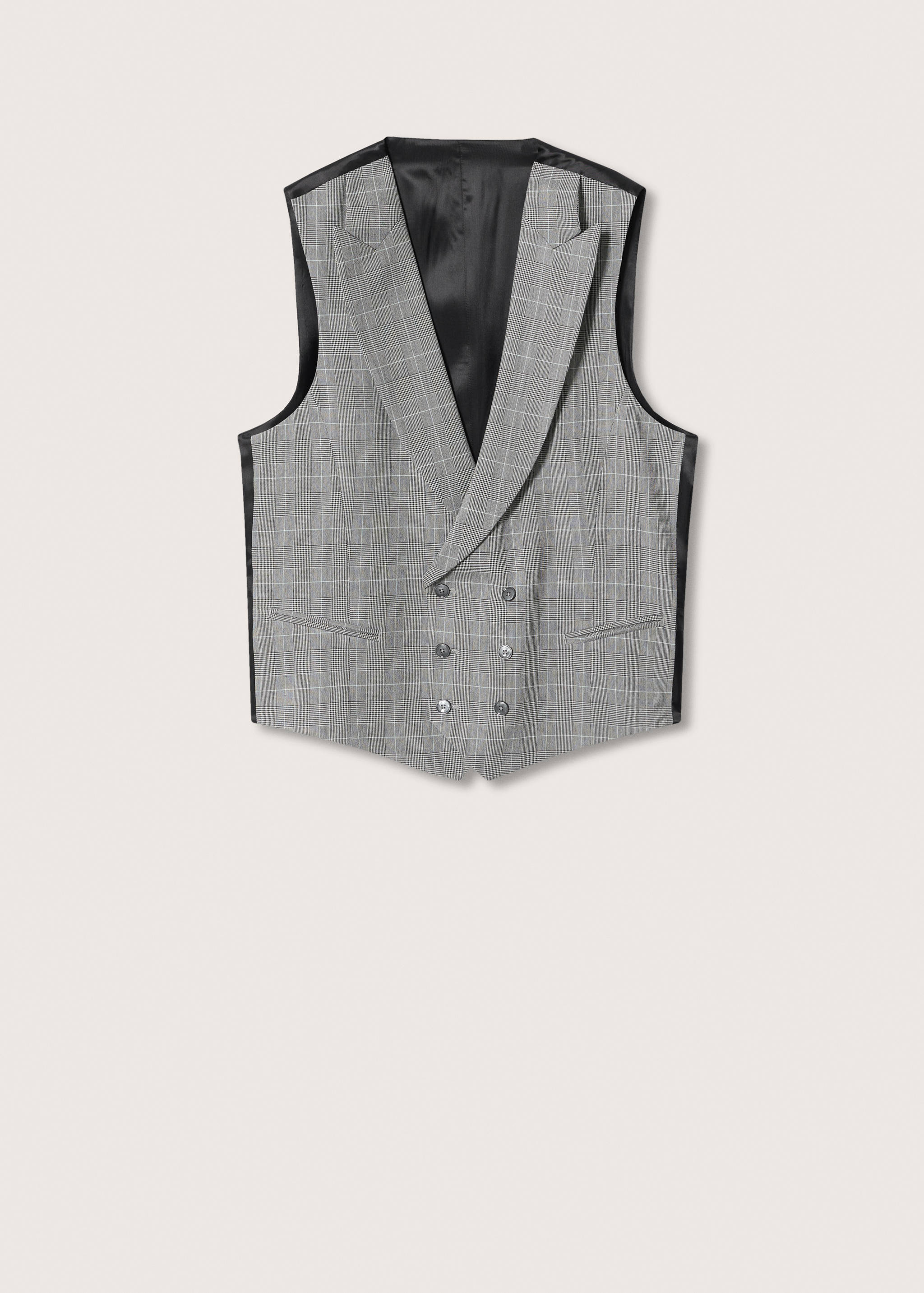 Suit waistcoat with lapels - Article without model